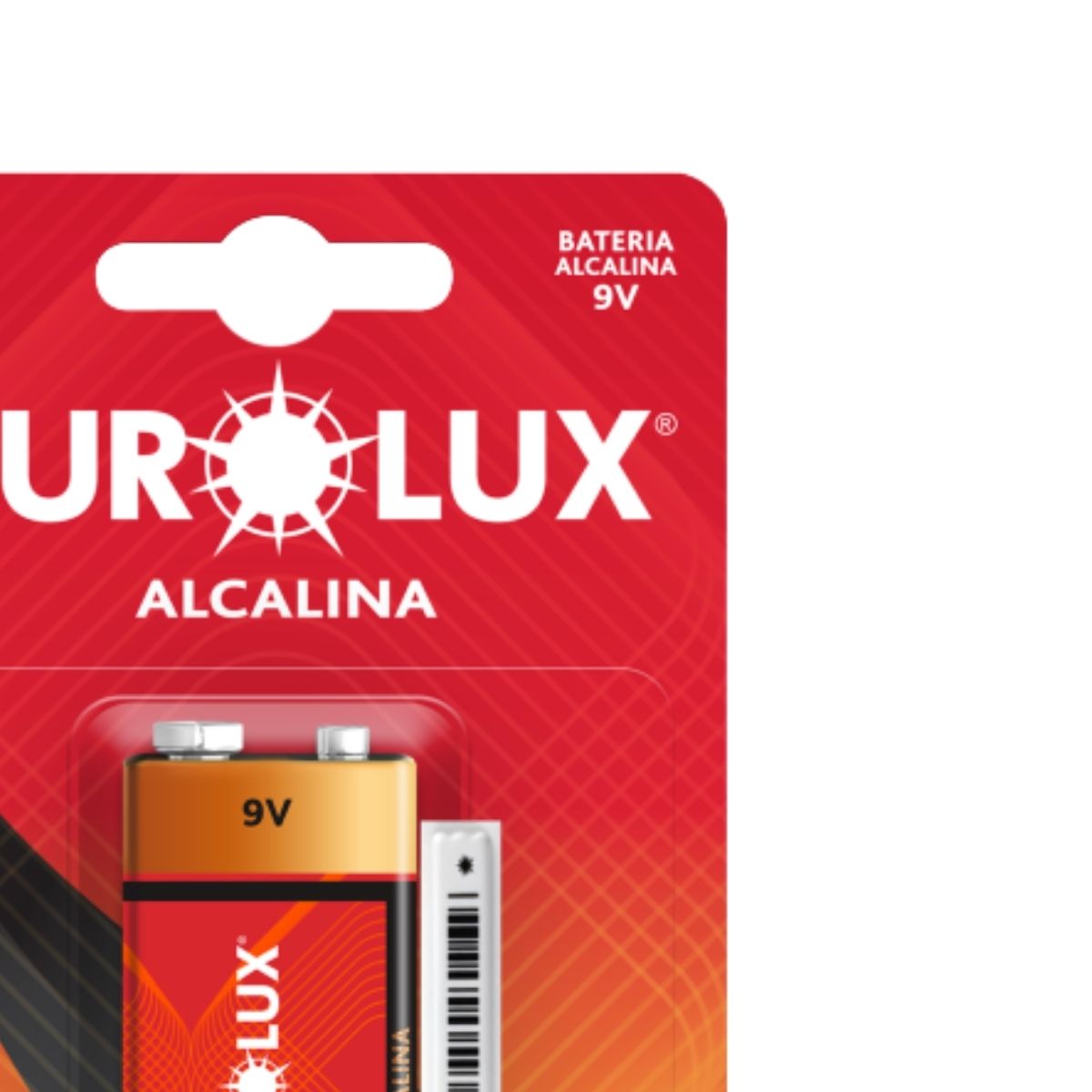 Bateria Alcalina Antifurto 9V - Ourolux