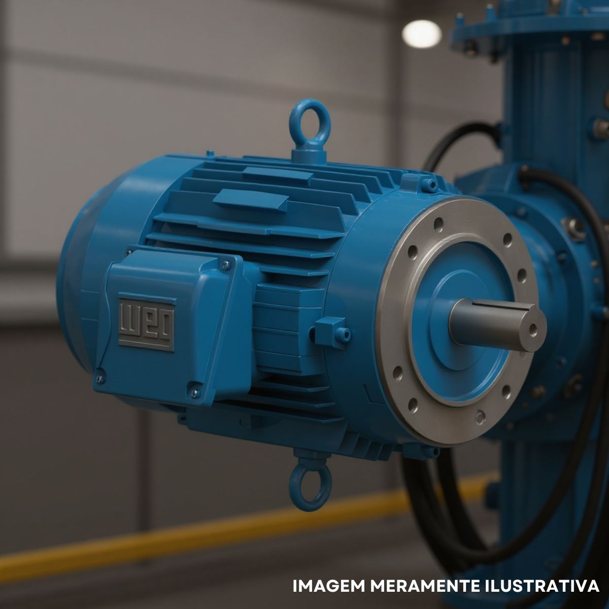 Motor Elétrico W22 Ir3 Premium Trifásico 4P 1Cv 220/380V 80 B14D 60Hz Ip55 1800Rpm - Weg