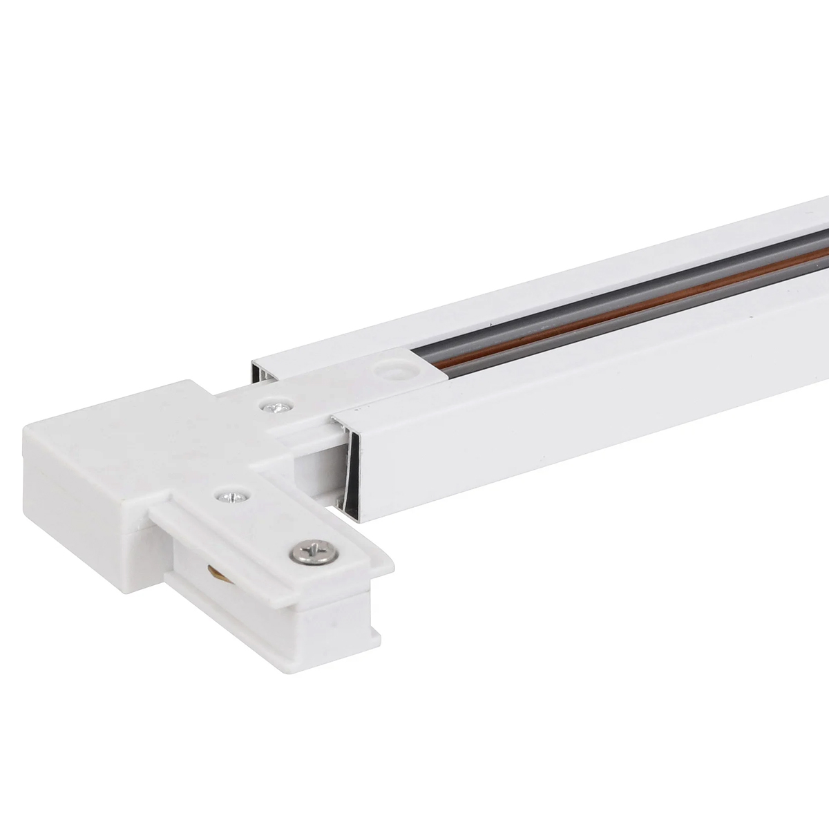 Trilho Elegance T1 Junção L Branco Alumínio 70x70Mm Ip20 De Luxe - Avant