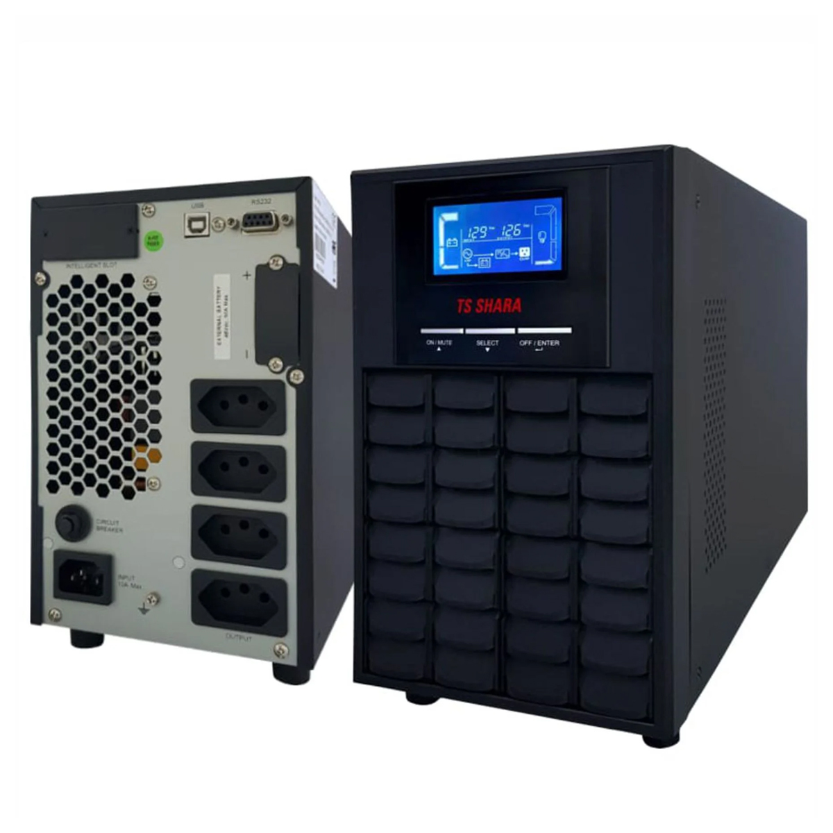 Nobreaks Ups Senno Tv 2Kva/1800W 4Bs Mono 110V Com Lcd E Usb 9Ah - Ts Shara