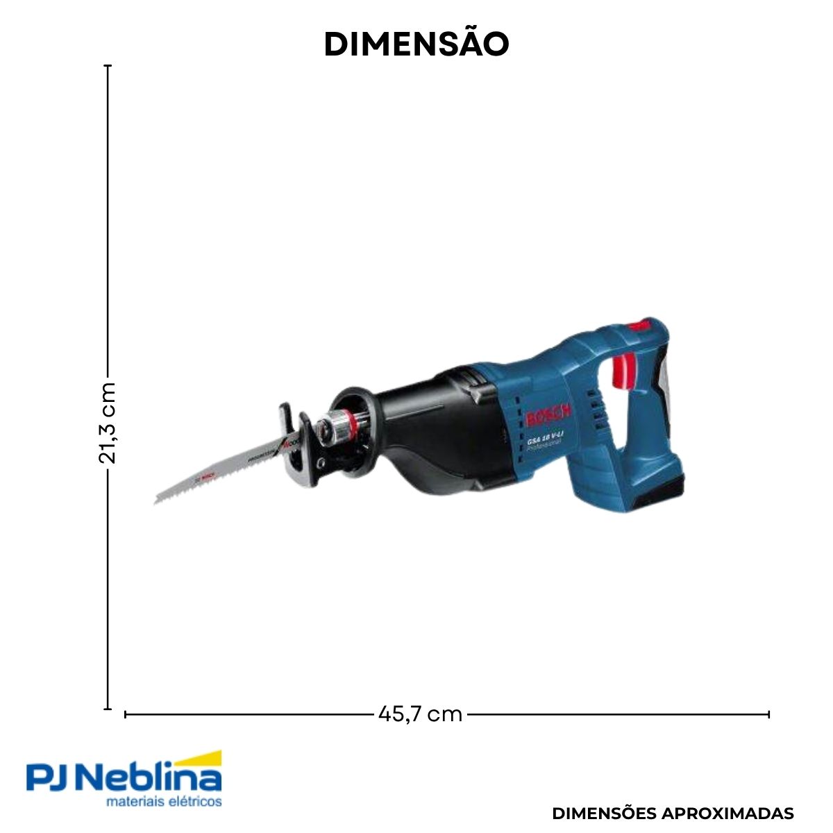 Serra Sabre Gsa 18V-Li Sb - Bosch