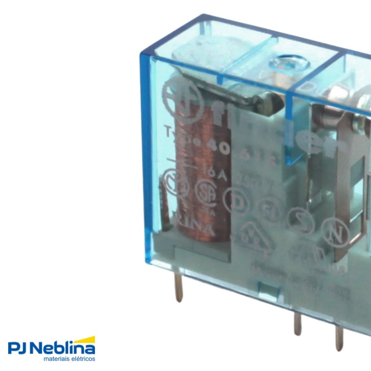Rele Industrial Potencia 16a 48vcc 1 Rev (spdt)