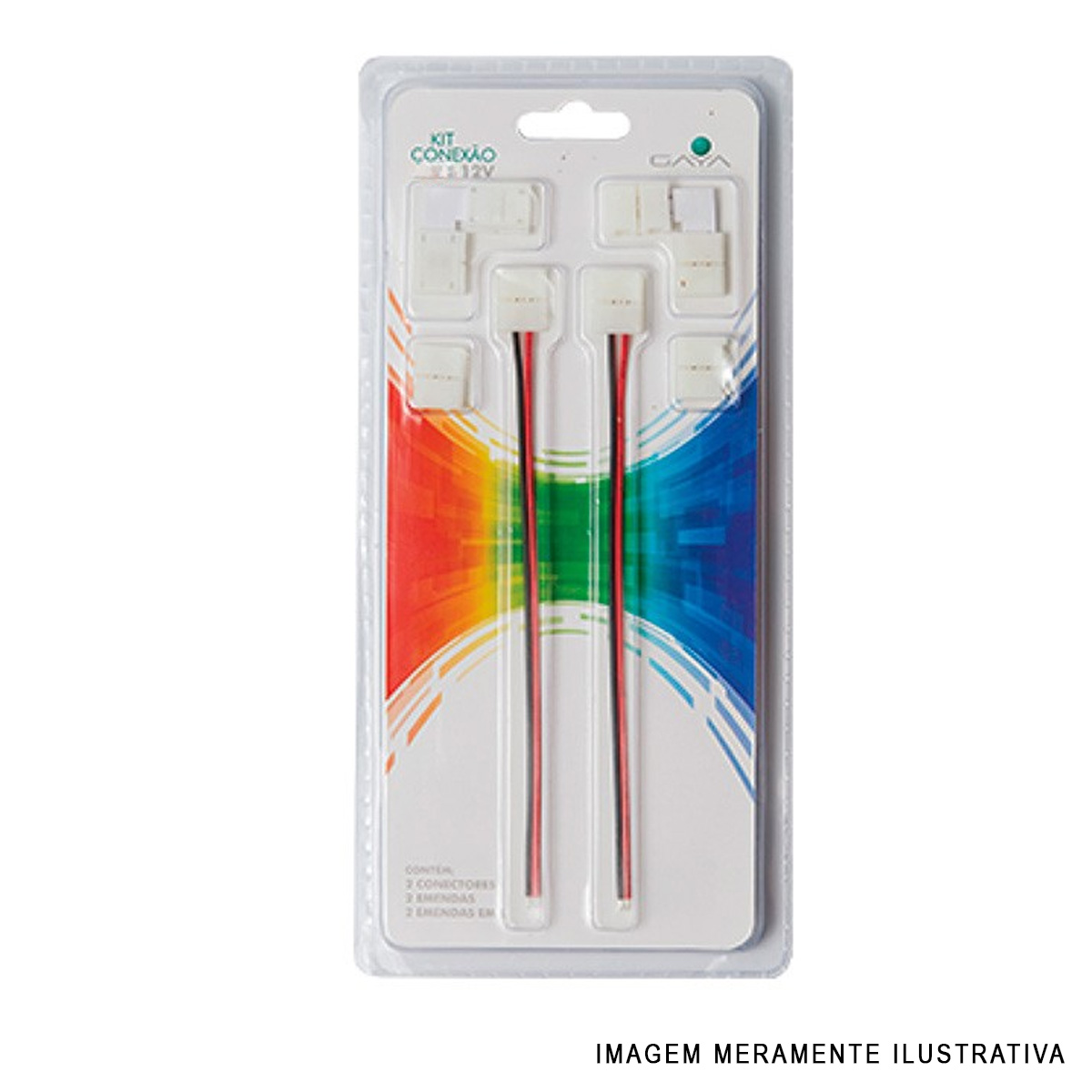 Acessório Para Fita De Led 5050 Rgb Kit De Ligação 12V 1127 Gaya