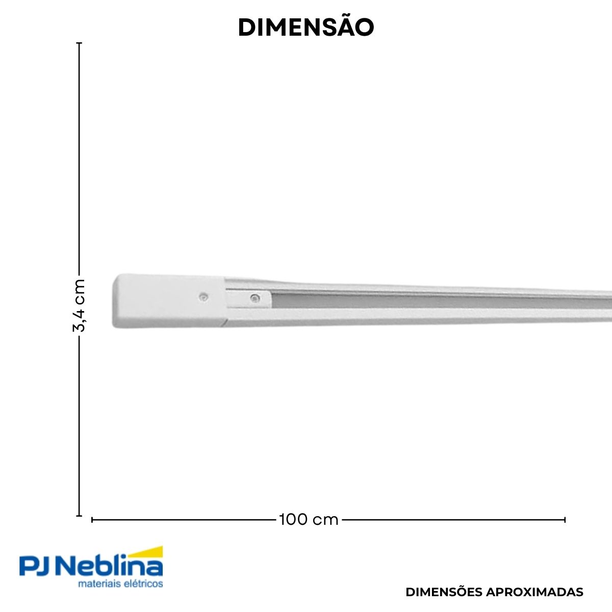 Trilho Authentic T1 1m Bc