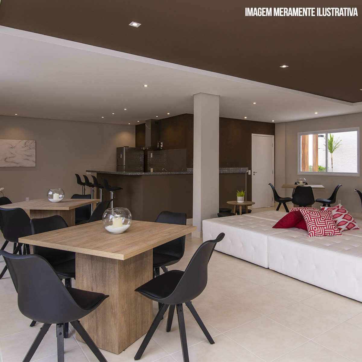 Luminária Spot Led Embutir Quadrado Branco 5W Bivolt Luz Neutra 4000K 400Lm Foco Direcionável - Avant