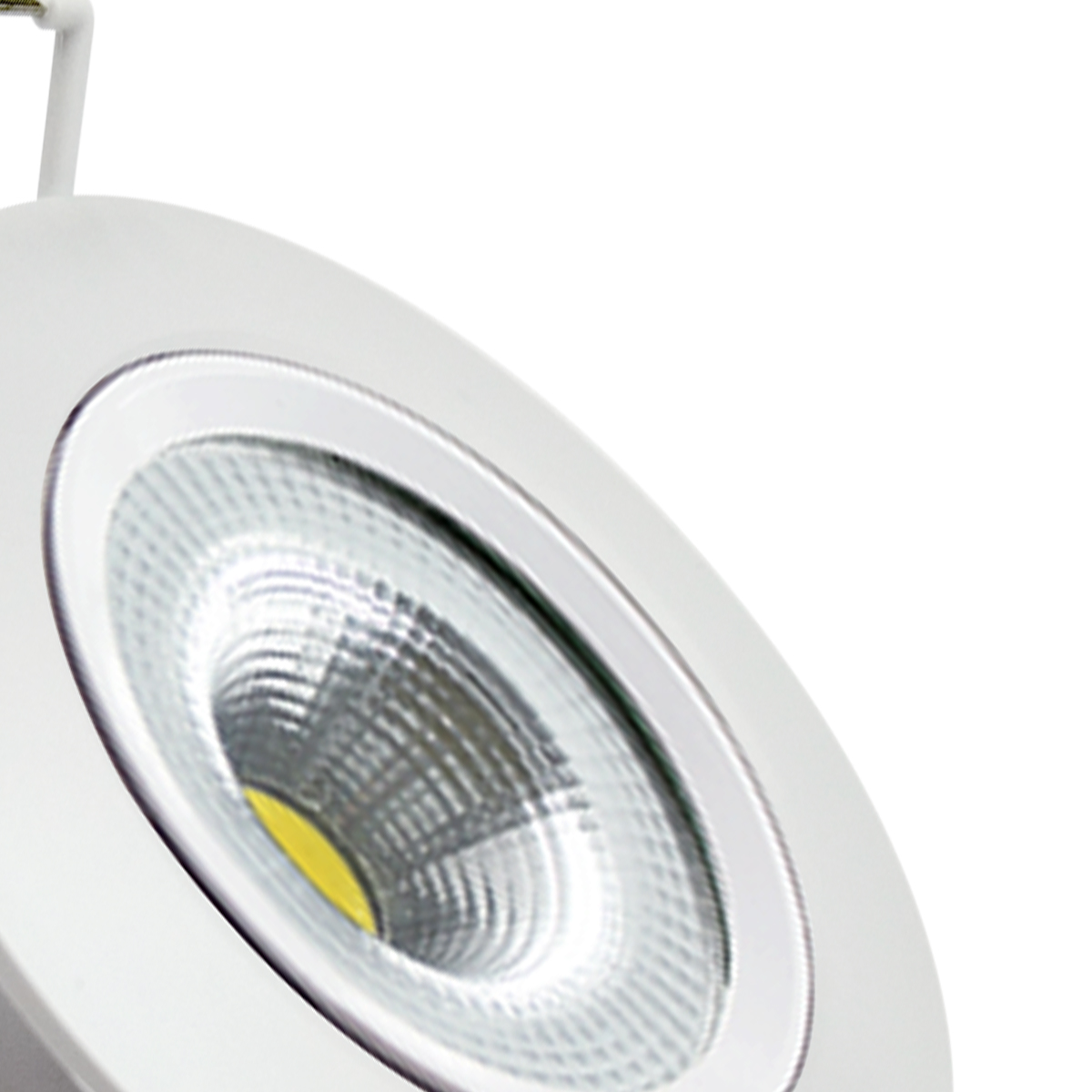 Luminária Spot Led Embutir Redondo Branco 7W Bivolt Luz Neutra 4000K 630Lm Foco Direcionável - Avant