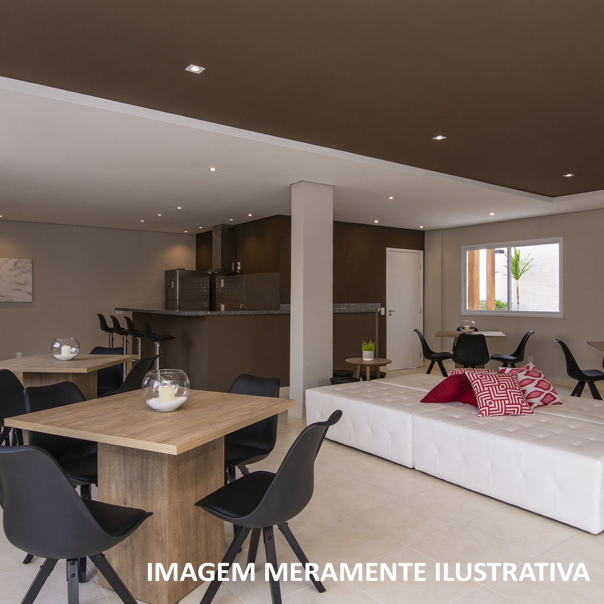 Luminária Spot Led Embutir Quadrado Branco 12W Bivolt Luz Neutra 4000K 960Lm - Avant