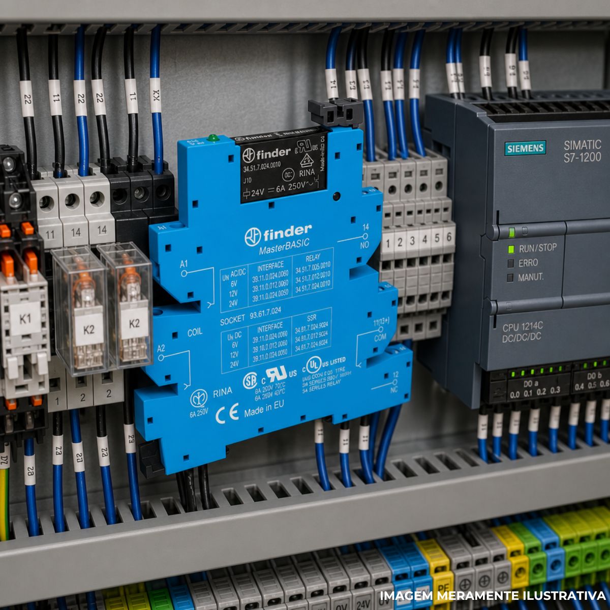 Rele Interface Mini Modular 6a 125vca/cc 1na Agni