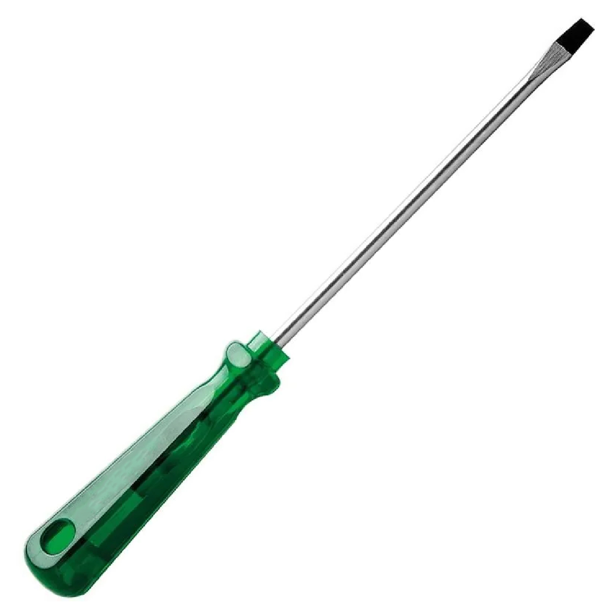 Chave Fenda Simples 5/16x4 Polegadas 8x100Mm Cabo Sextavado Verde Magnetizada - Tramontina