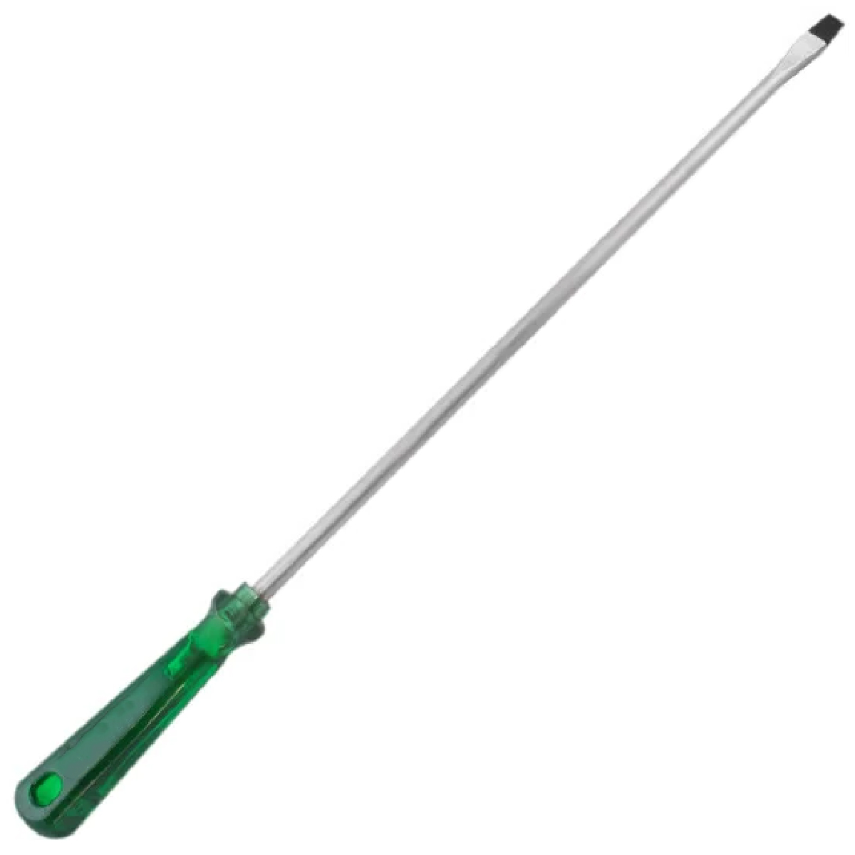 Chave Fenda Simples 3/8x14 Polegadas 9x350Mm Cabo Sextavado Verde Magnetizada - Tramontina