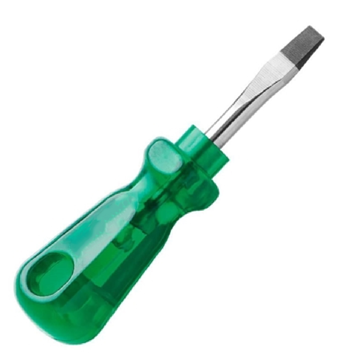 Chave Fenda Cotoco Simples 5/16x1.1/2 Polegadas 8x38Mm Cabo Quadrado Verde Magnetizada - Tramontina