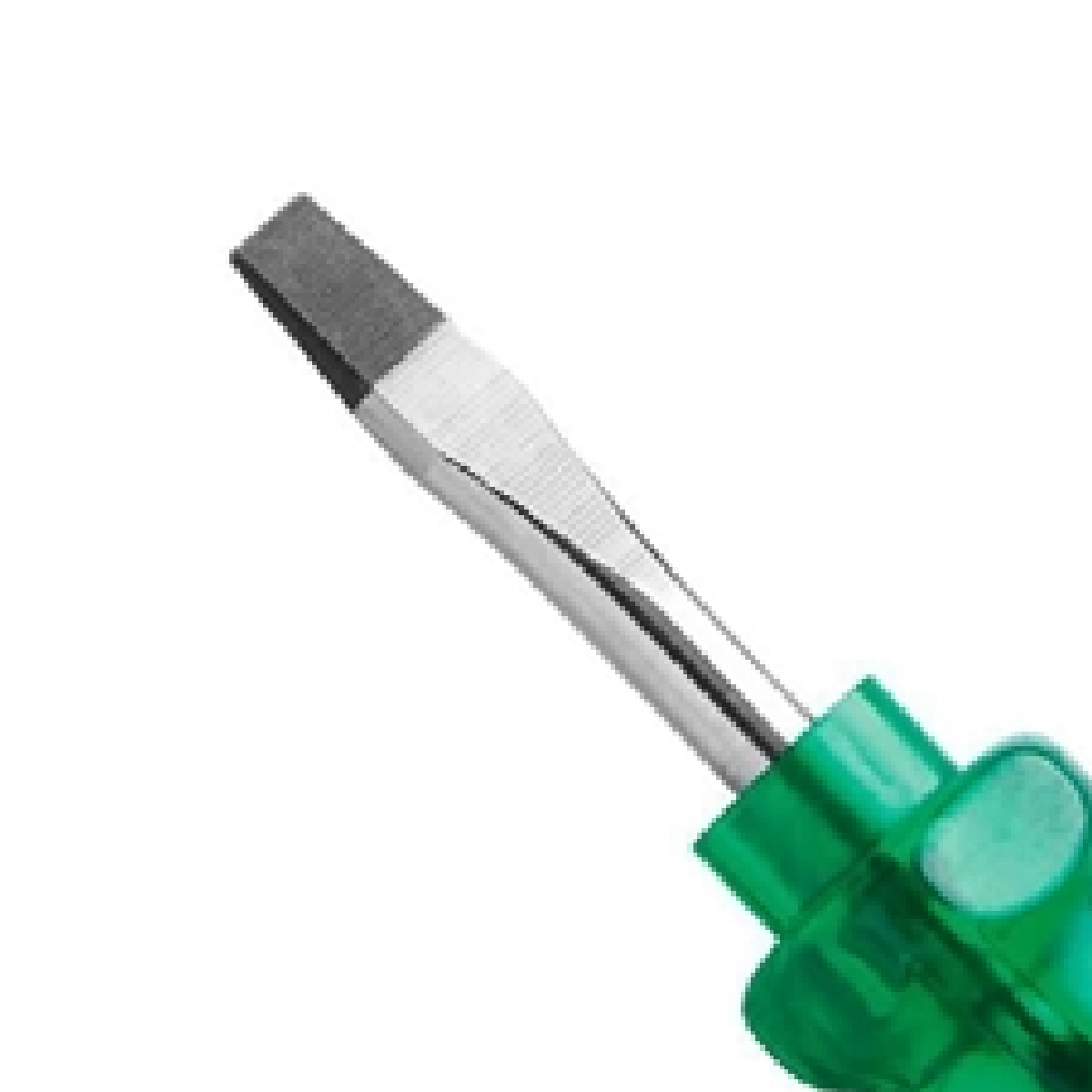 Chave Fenda Cotoco Simples 5/16x1.1/2 Polegadas 8x38Mm Cabo Quadrado Verde Magnetizada - Tramontina