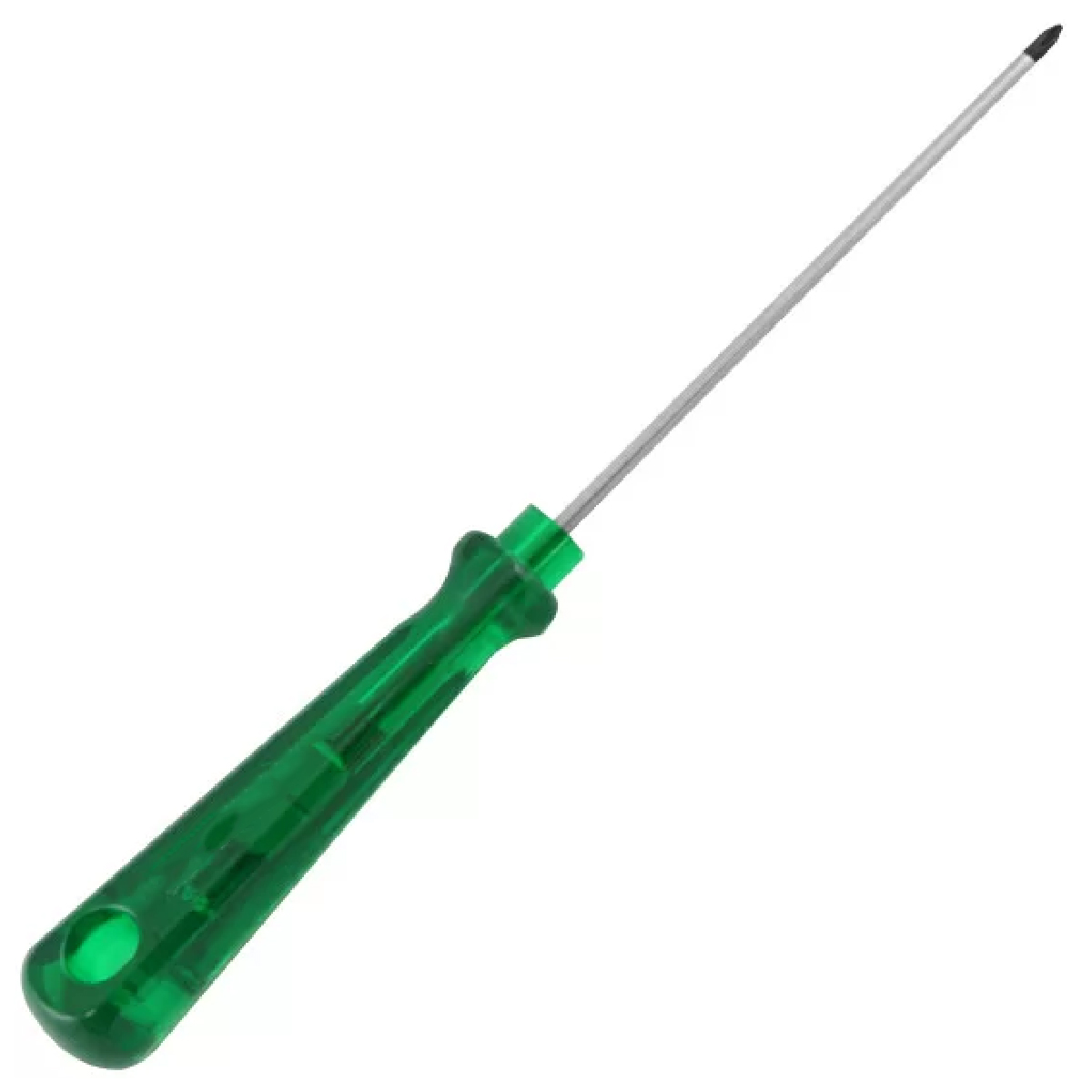 Chave Fenda Ponta Cruzada Philips Ph0 1/8x4 Polegadas 3x100Mm Cabo Sextavado Verde Magnetizada - Tramontina