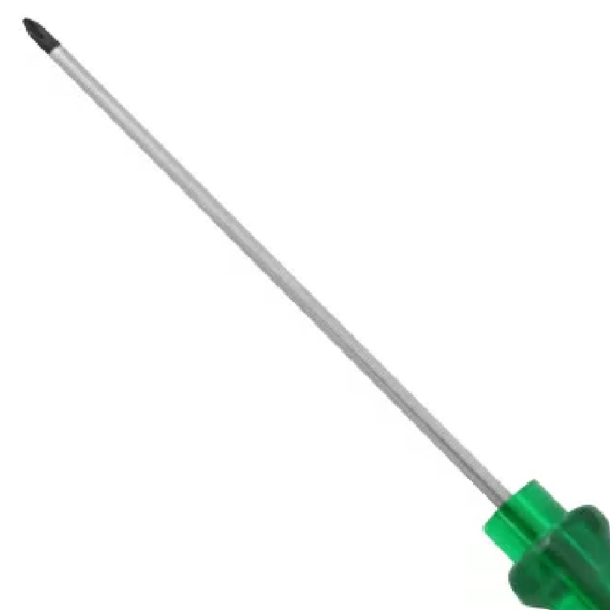 Chave Fenda Ponta Cruzada Philips Ph0 1/8x4 Polegadas 3x100Mm Cabo Sextavado Verde Magnetizada - Tramontina