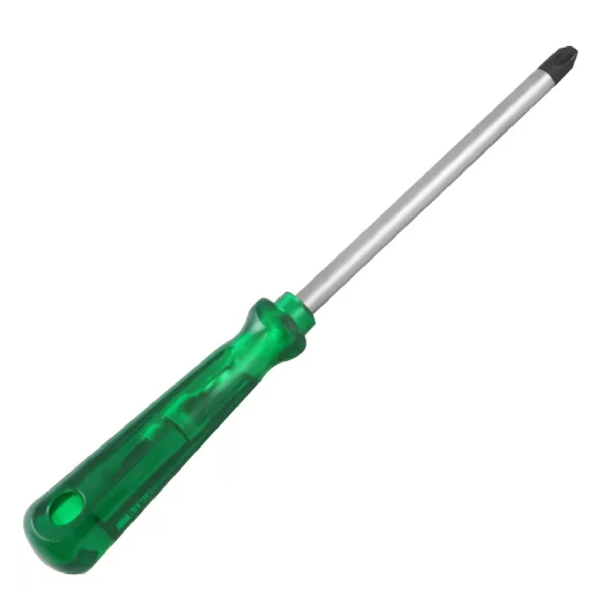 Chave Fenda Ponta Cruzada Philips Ph4 3/8x6 Polegadas 10x150Mm Cabo Sextavado Verde Magnetizada - Tramontina