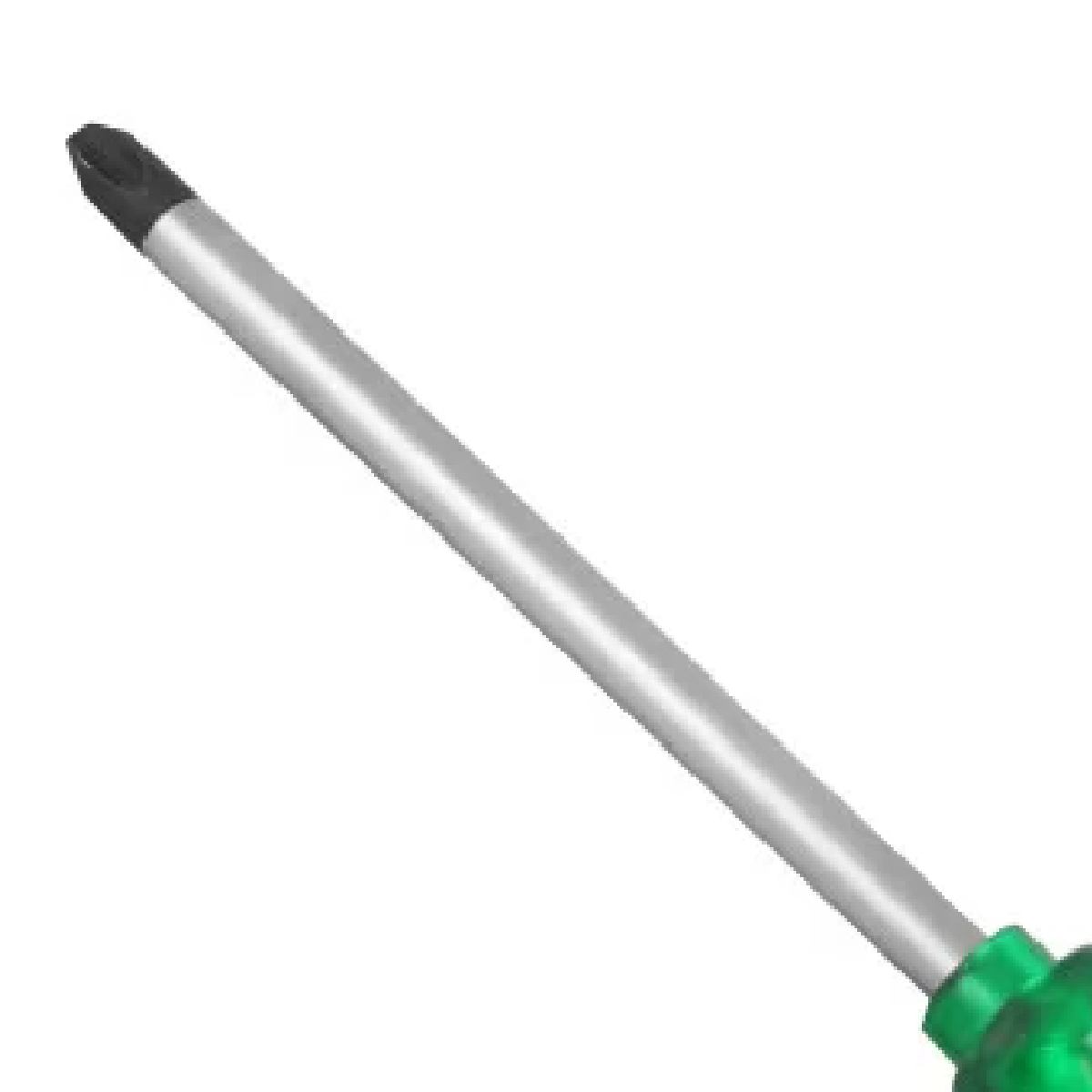 Chave Fenda Ponta Cruzada Philips Ph4 3/8x6 Polegadas 10x150Mm Cabo Sextavado Verde Magnetizada - Tramontina