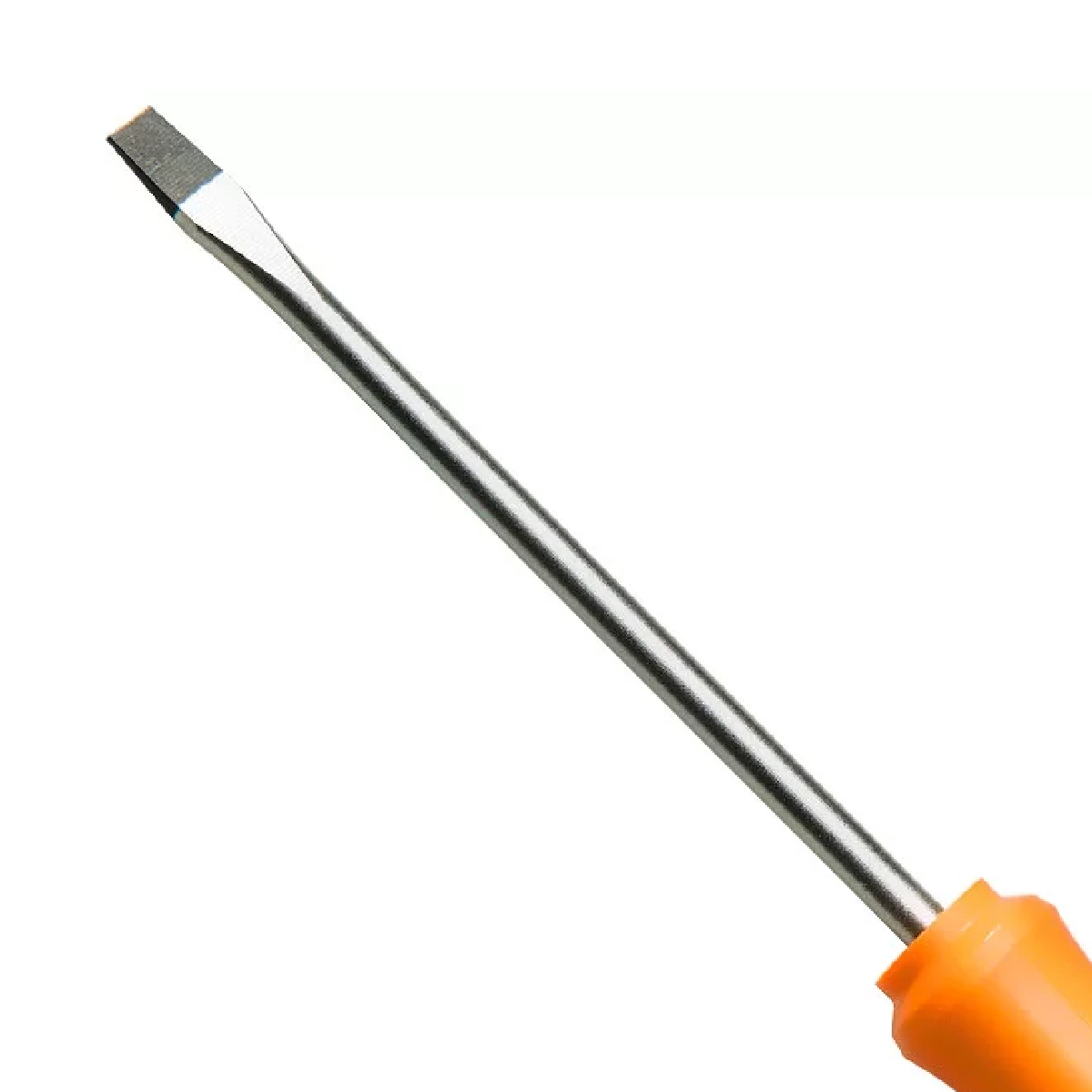 Chave Fenda Simples 3/16x12 Polegadas 5x300Mm Cabo Dupla Injeção Laranja/Preto Magnetizada - Tramontina