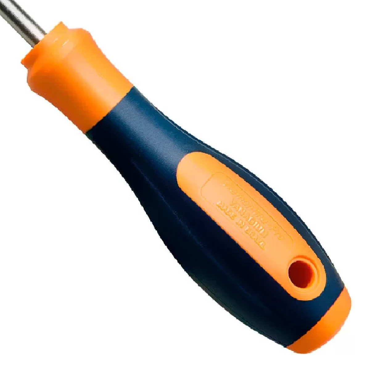 Chave Fenda Simples 3/8x10Pol 10x250Mm Cabo Dupla Injeção Laranja/Preto Magnetizada - Tramontina