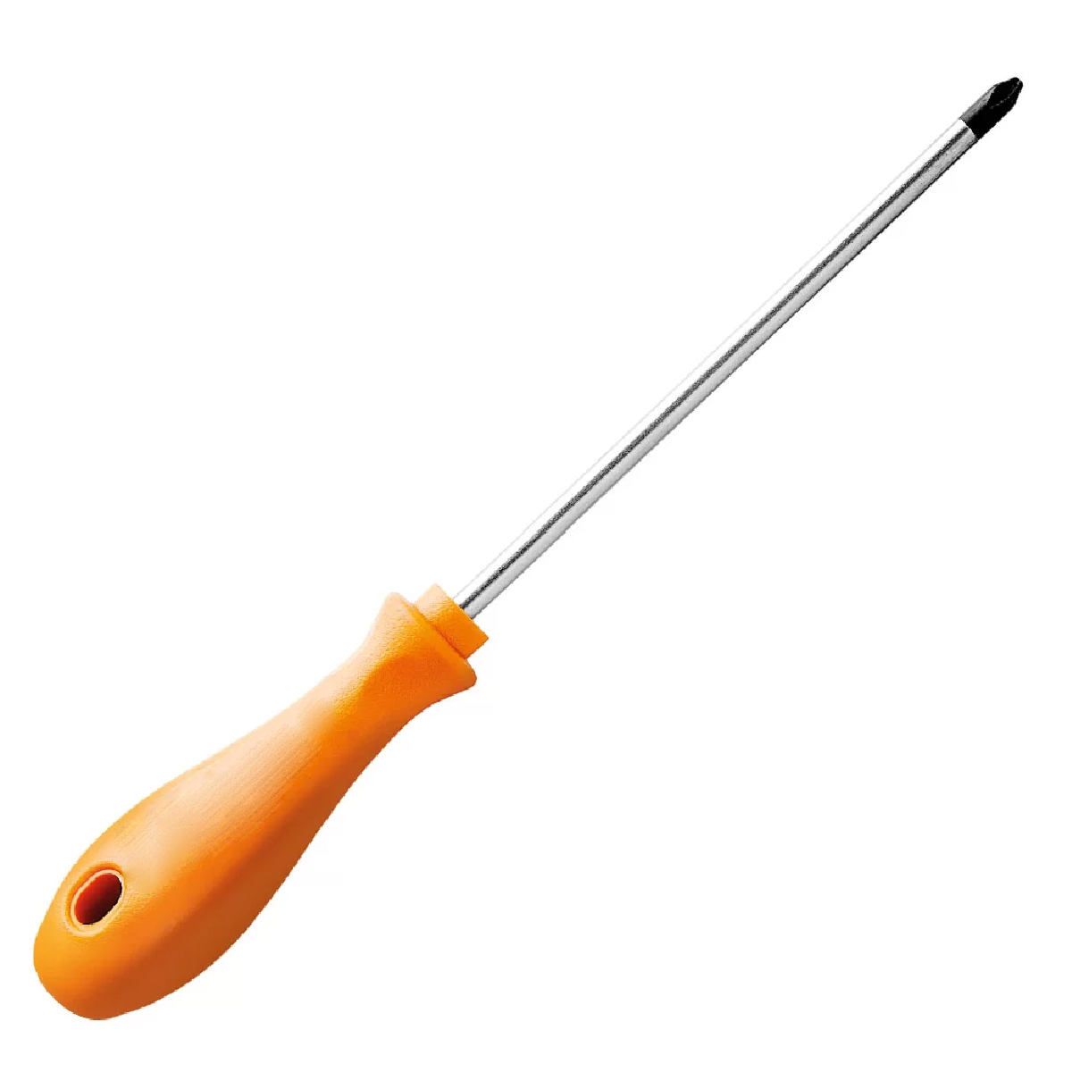 Chave Fenda Ponta Cruzada Philips Ph02 1/4x10Pol 6x250Mm Cabo Twister Laranja Magnetizada - Tramontina