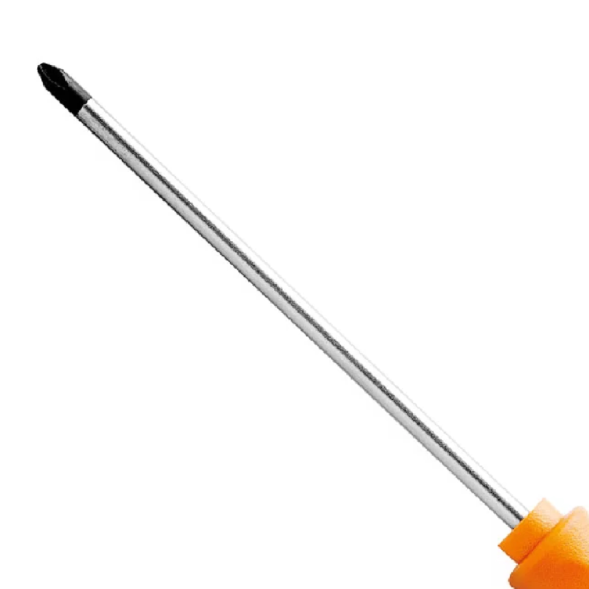 Chave Fenda Ponta Cruzada Philips Ph02 1/4x10Pol 6x250Mm Cabo Twister Laranja Magnetizada - Tramontina