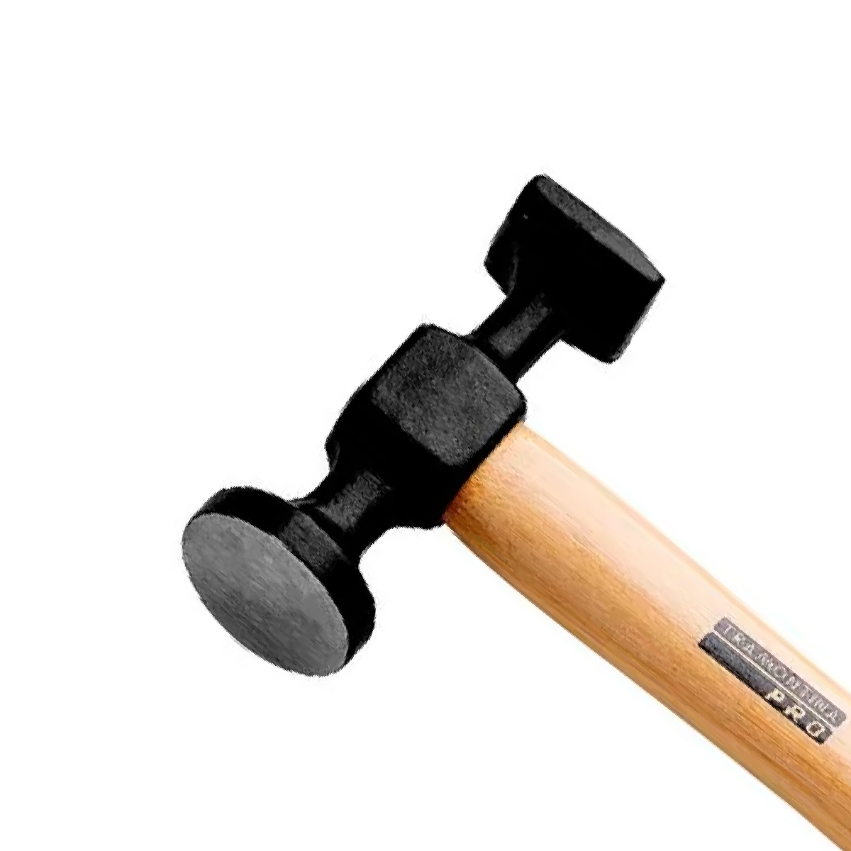 Martelo Chapeador Funileiro Face Plana 310G Aço Cabo Madeira - Tramontina