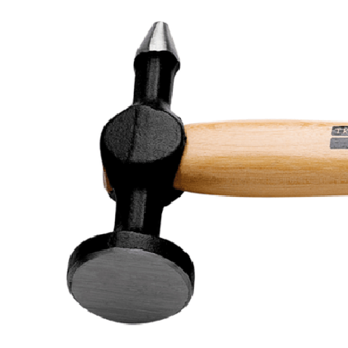 Martelo Chapeador Funileiro Ponta Curta 300G Cabo Madeira - Tramontina