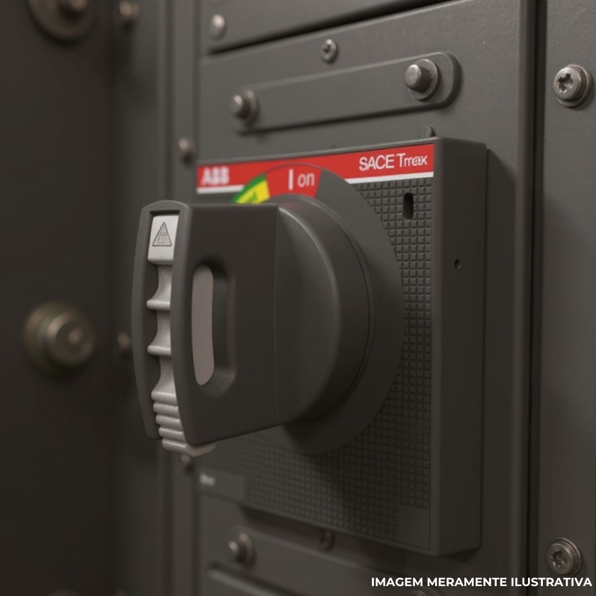 Manopla Rotativa Plastico Disj Tensao Inferior 72 5kv