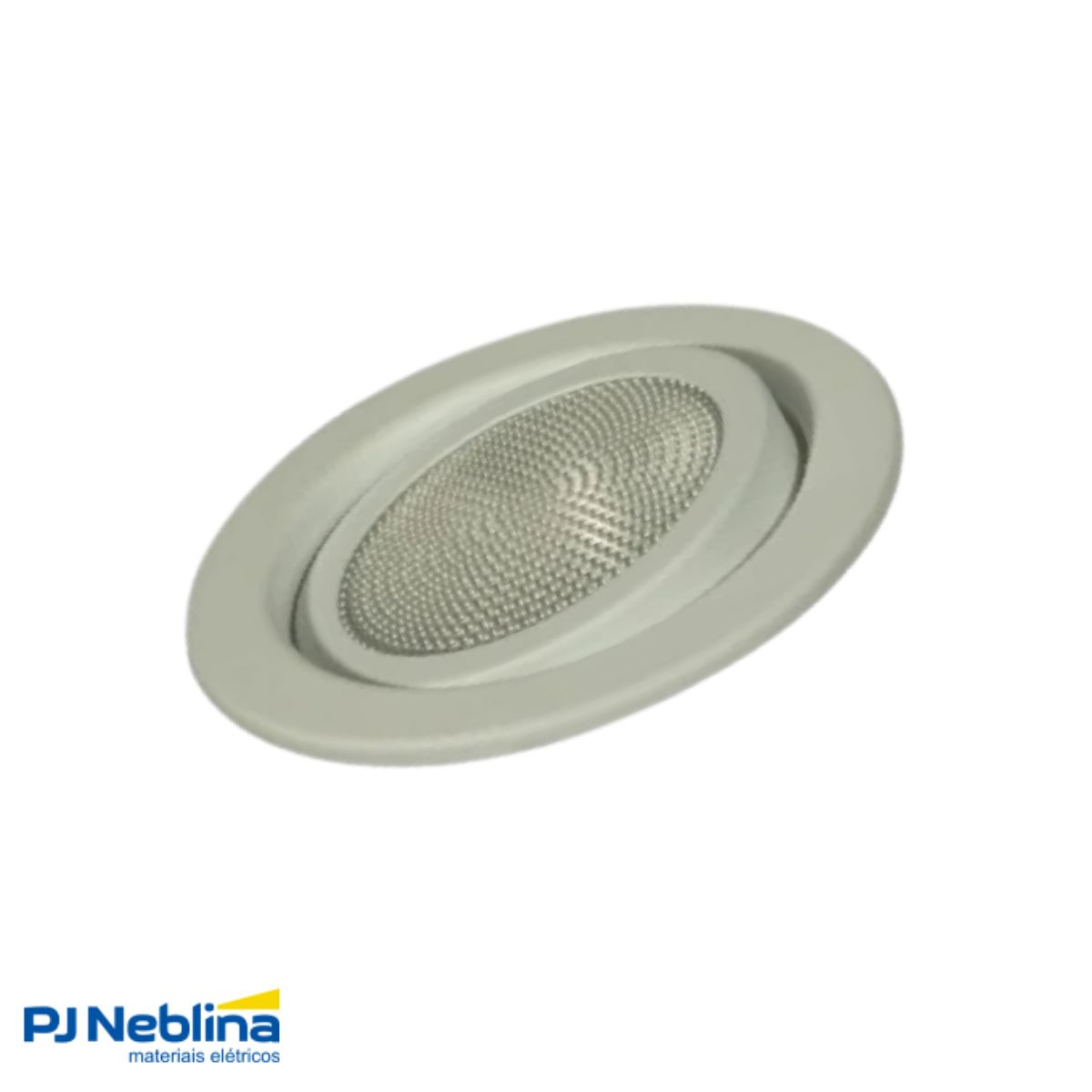 Luminária Spot Embutir Redondo Branco P/Lâmpada Par20 50W E27 Foco Direcionável - Golight