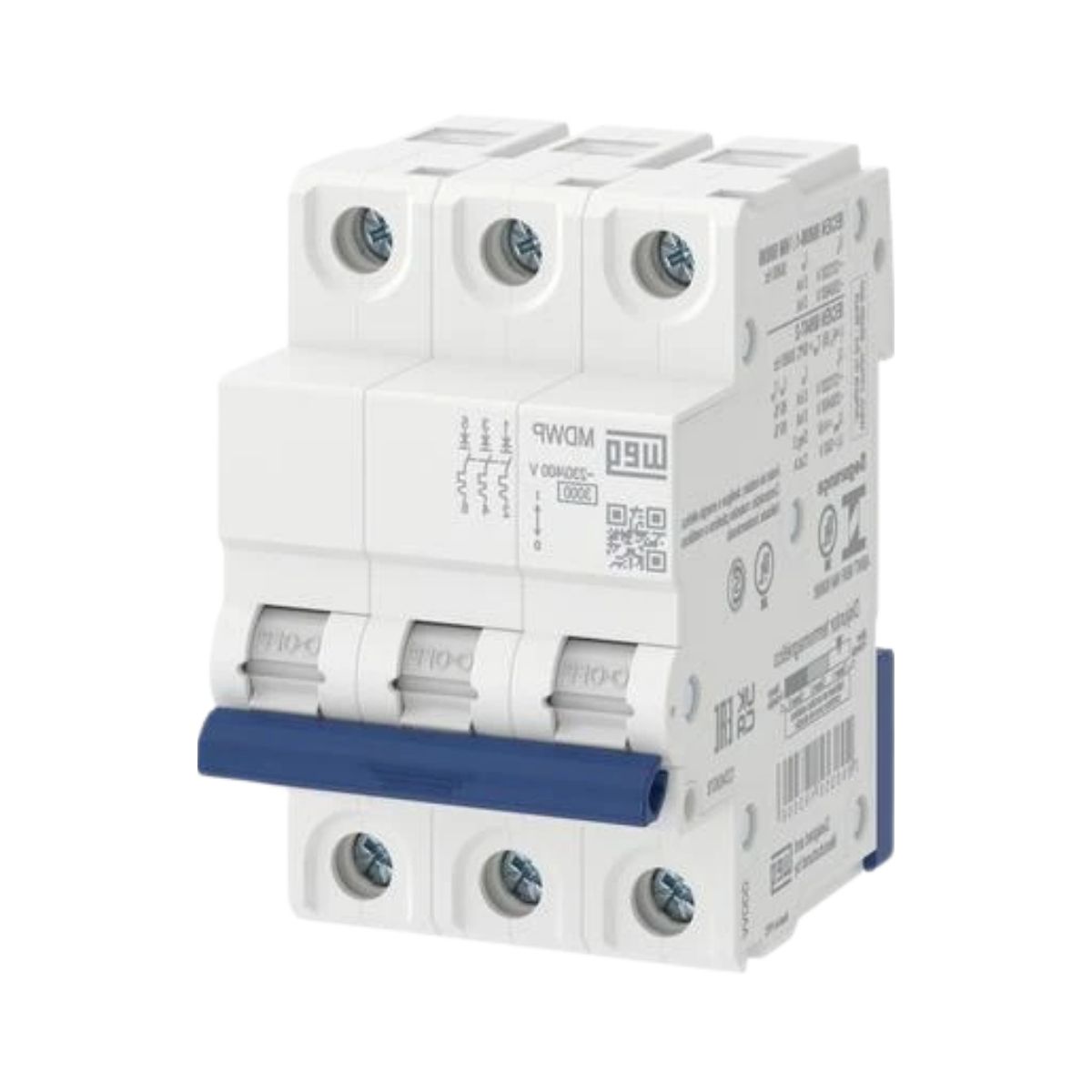 Disjuntor Mini Din Tripolar 32A Curva C 5Ka 230/400V - Weg