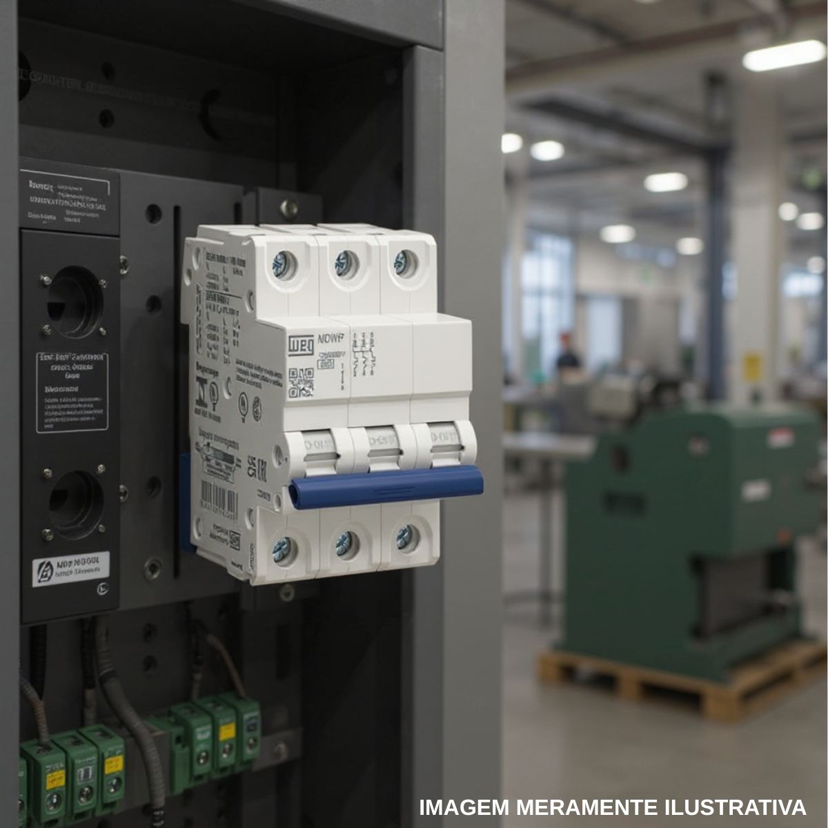 Disjuntor Mini Din Tripolar 32A Curva C 5Ka 230/400V - Weg