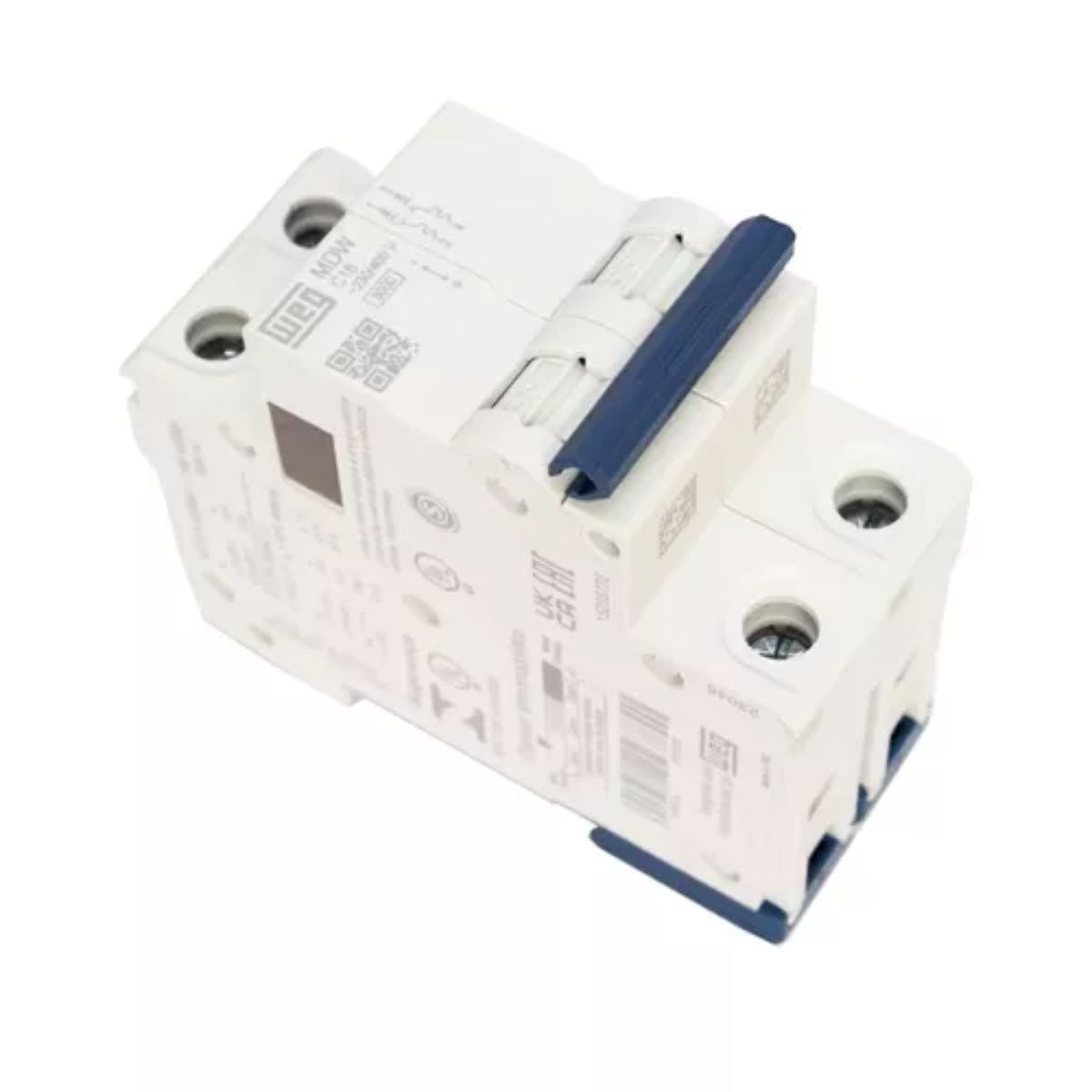 Disjuntor Mini Din Bipolar 32A Curva C 5Ka 230/400V - Weg