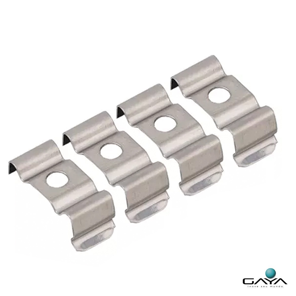 Kit Fixação Para Perfil Slim Embutir 1209 - Gaya