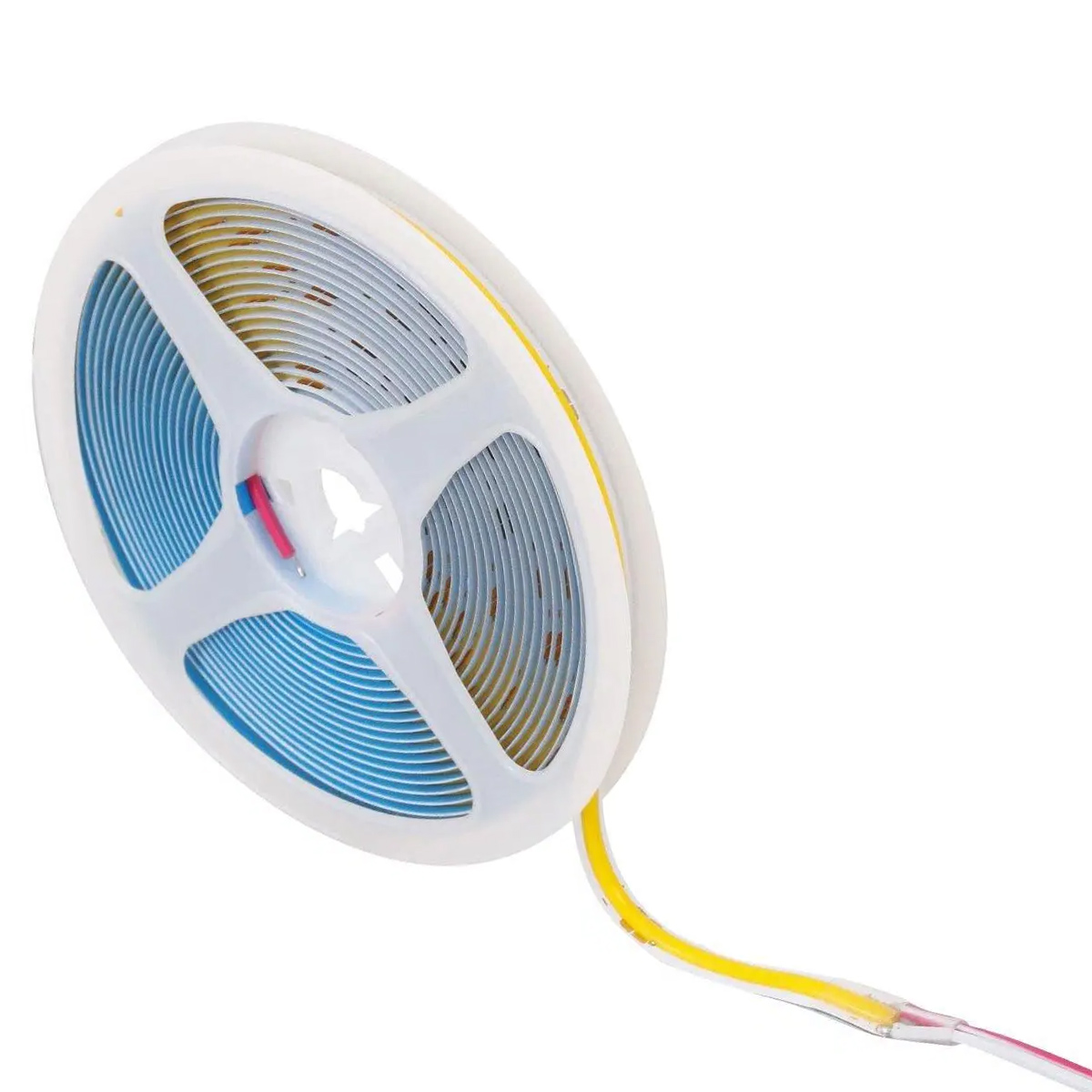 Fita Led Cob 9W/M 12V 4000K Luz Neutra 901Lm/M Rele Com 5 Metros 1134 Gaya
