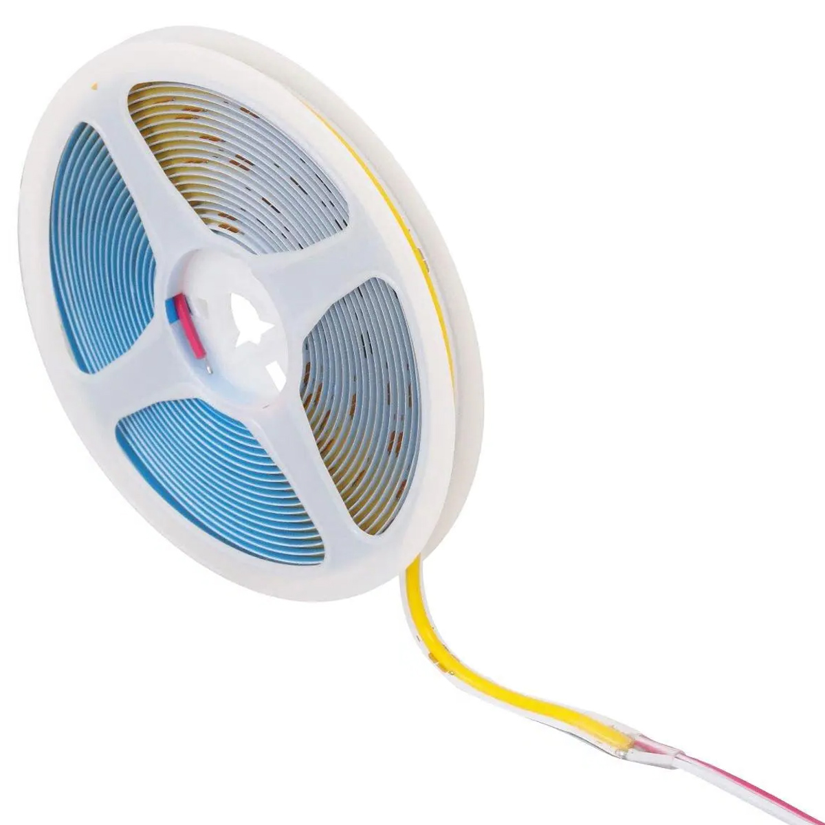 Fita Led Cob 9W/M 24V 3000K Luz Amarela 900Lm/M Rolo Com 5 Metros 1445 - Gaya