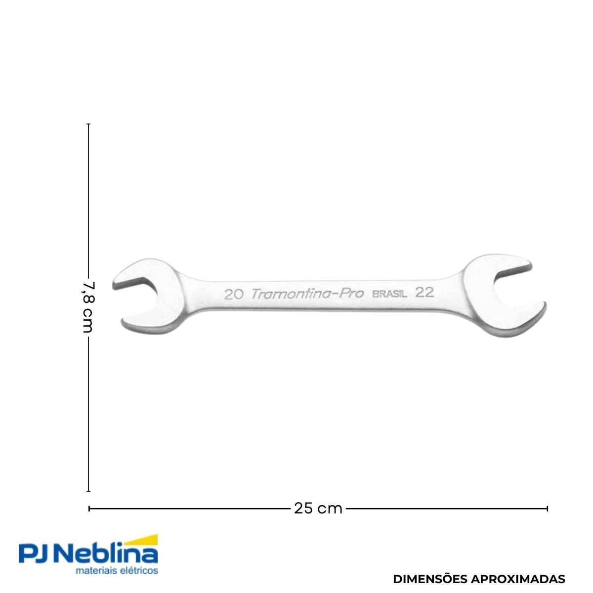 Chave Fixa 15/16X1Pol - Tramontina