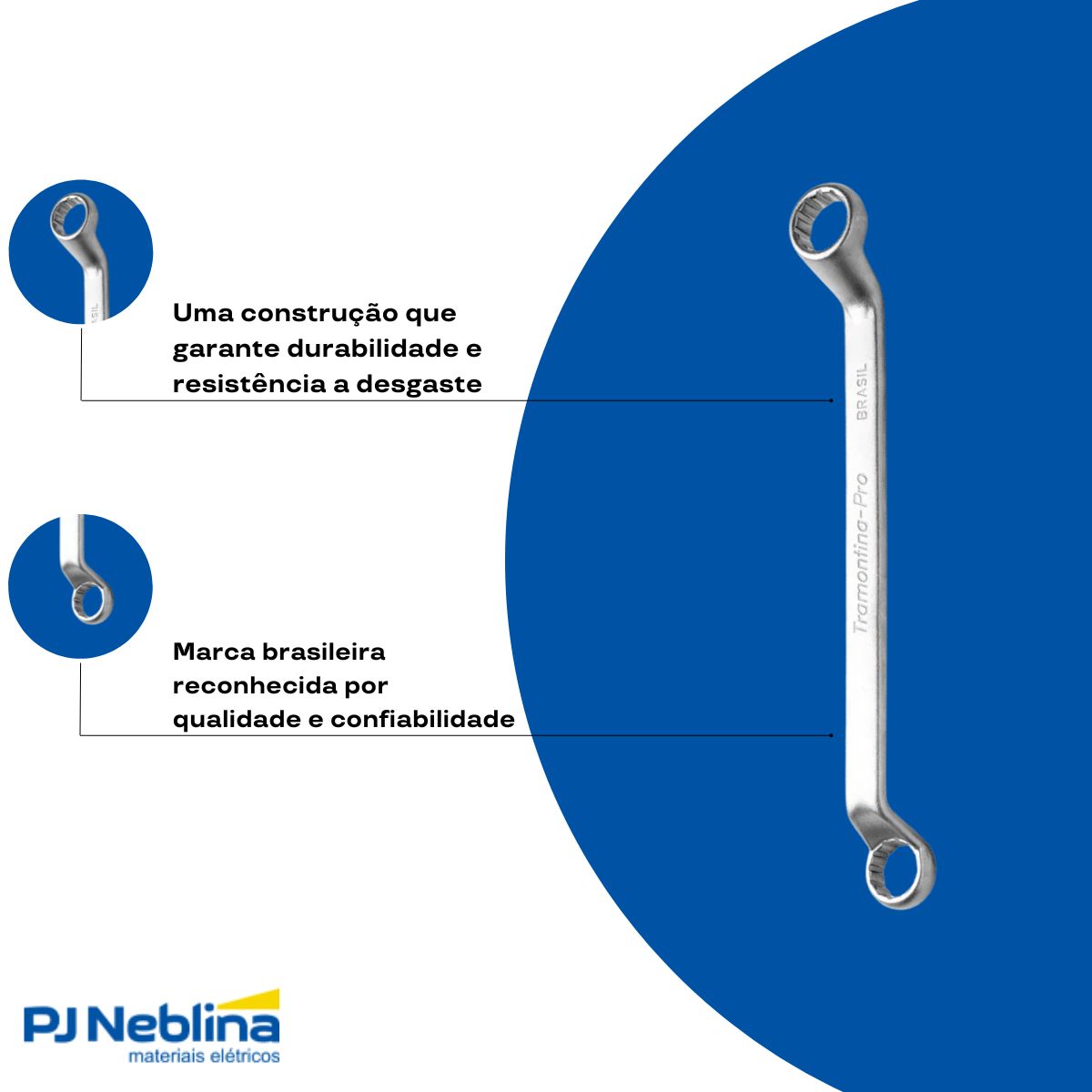 Chave Estrela 15/16X1Pol - Tramontina