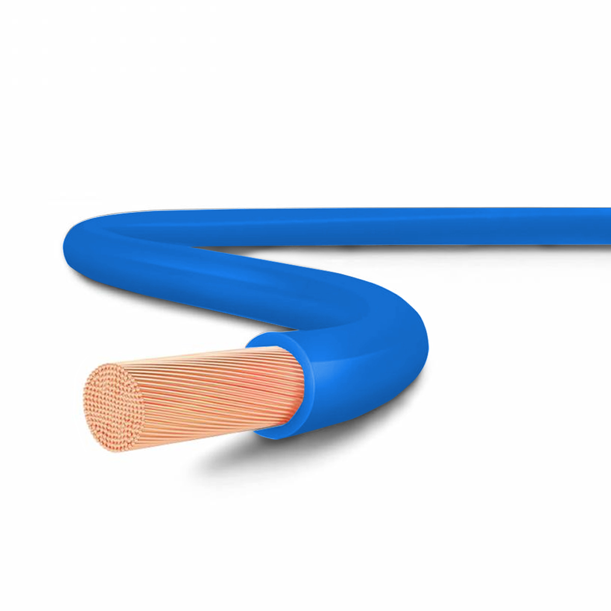 Cabo Flexível 750V Pvc 2,50Mm Azul 70G Rolo Com 10 Metros - Sil