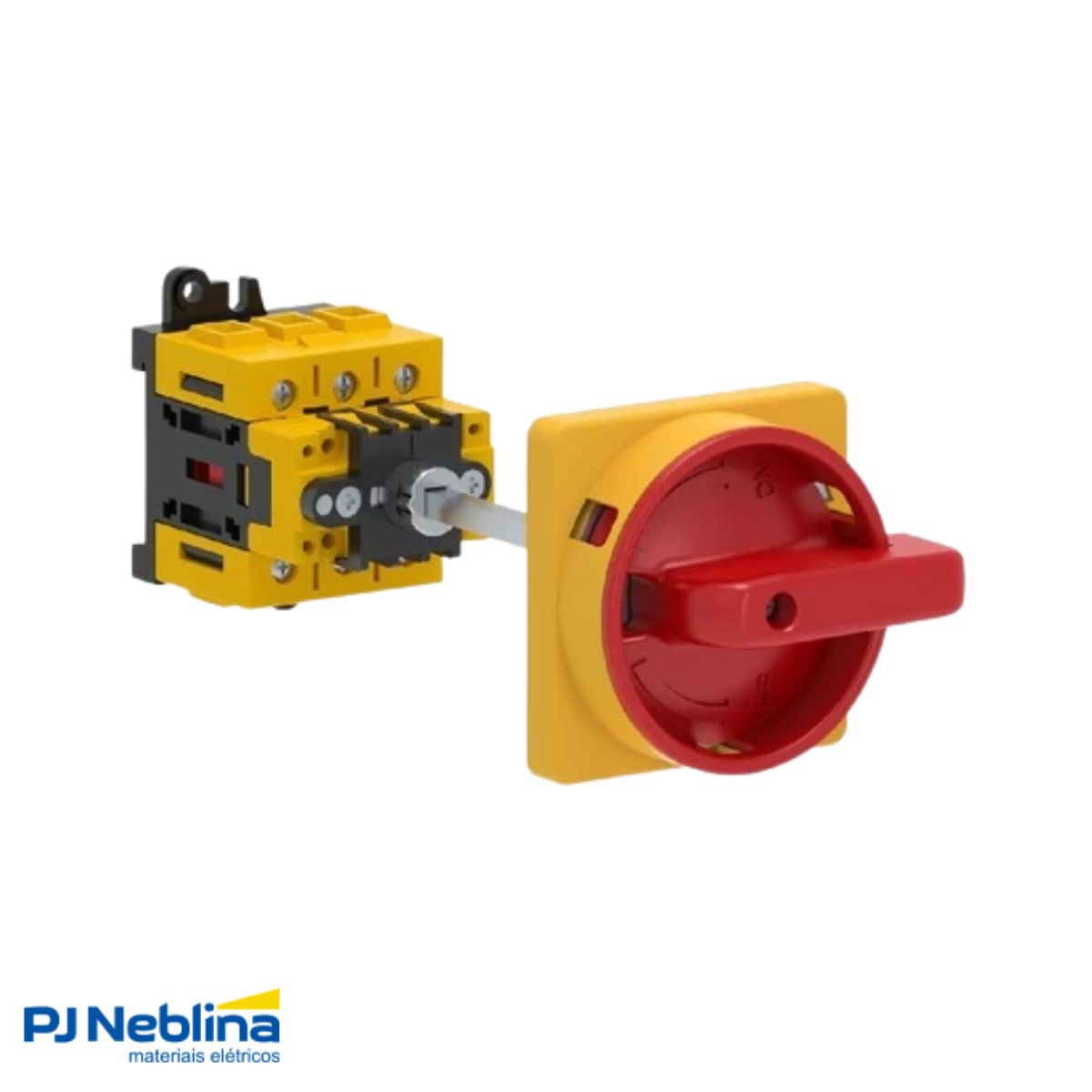 Chave Seccionadora Rotativa Sob Carga 3 Polos 63A Base Manopla Vermelho - Weg