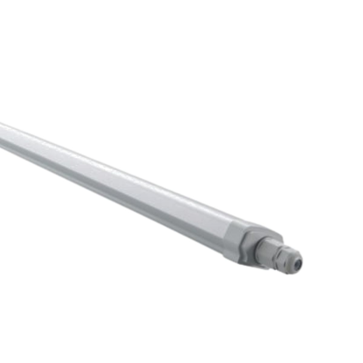 Luminária Hermética Led Sobrepor 44W 220-240V 6500K Branco Frio Cinza Difusor Policarbonato 4800Lm Ip65 - Philips