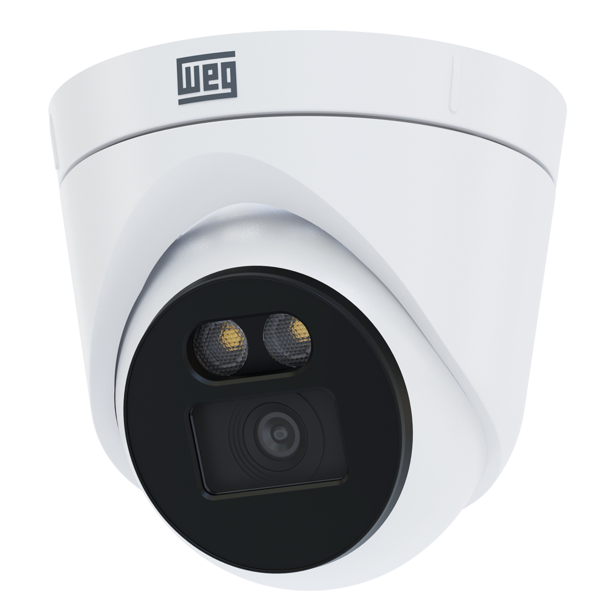 Câmera Segurança Analógica Dome Full Hd 1920X1080Px 2,8Mm Night Color 12Vcc Ip66 Branco Wcam 16994350 - Weg