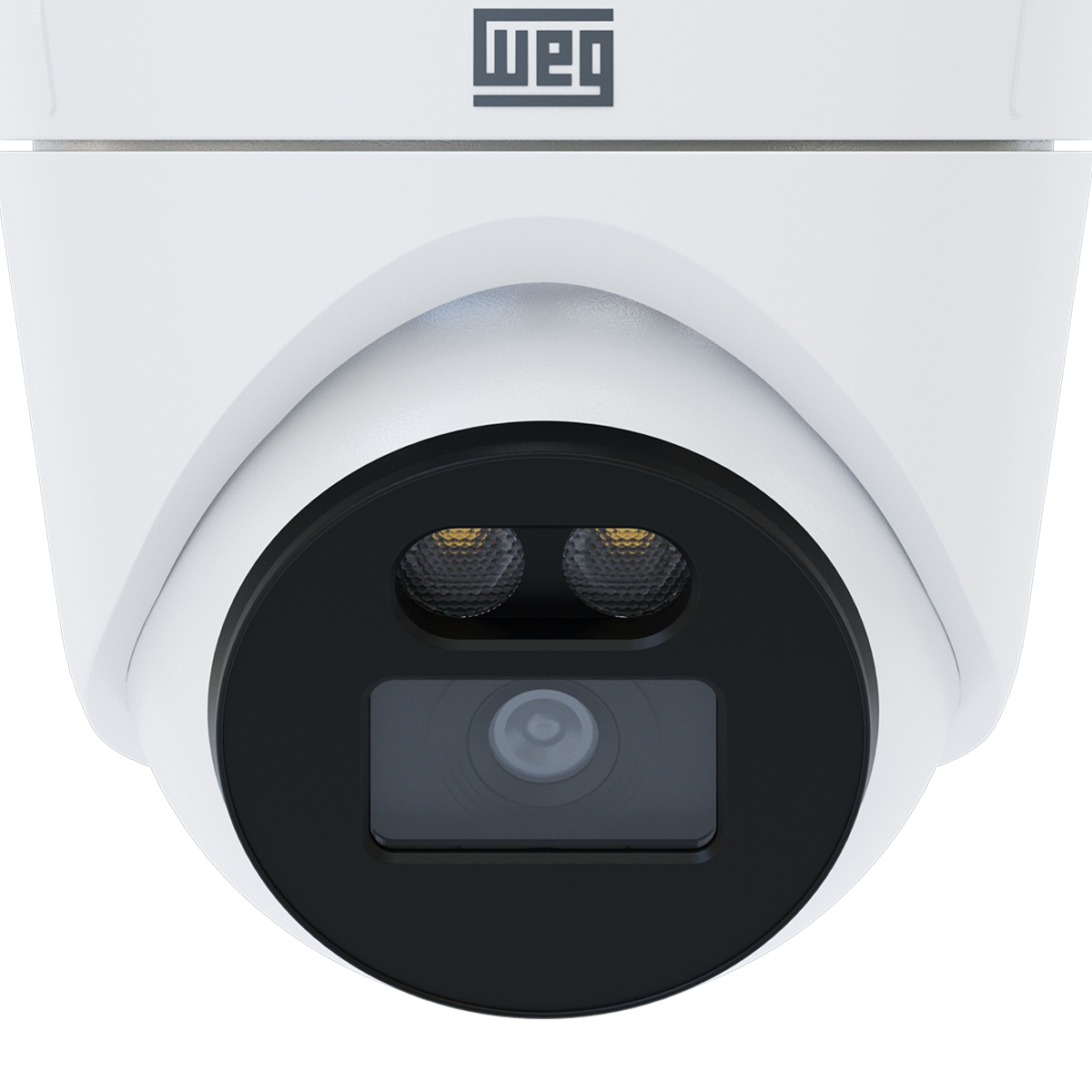 Câmera Segurança Analógica Dome Full Hd 1920X1080Px 2,8Mm Night Color 12Vcc Ip66 Branco Wcam 16994350 - Weg