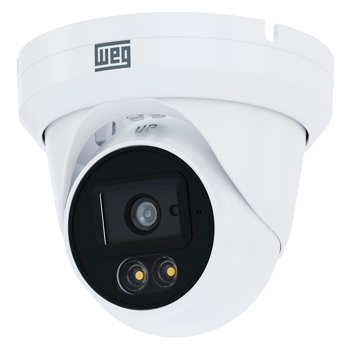 Câmera Segurança Dome Full Hd 1920X1080Px 2,8Mm 12Vcc Ip66 Branco Wcam 16994353 Weg