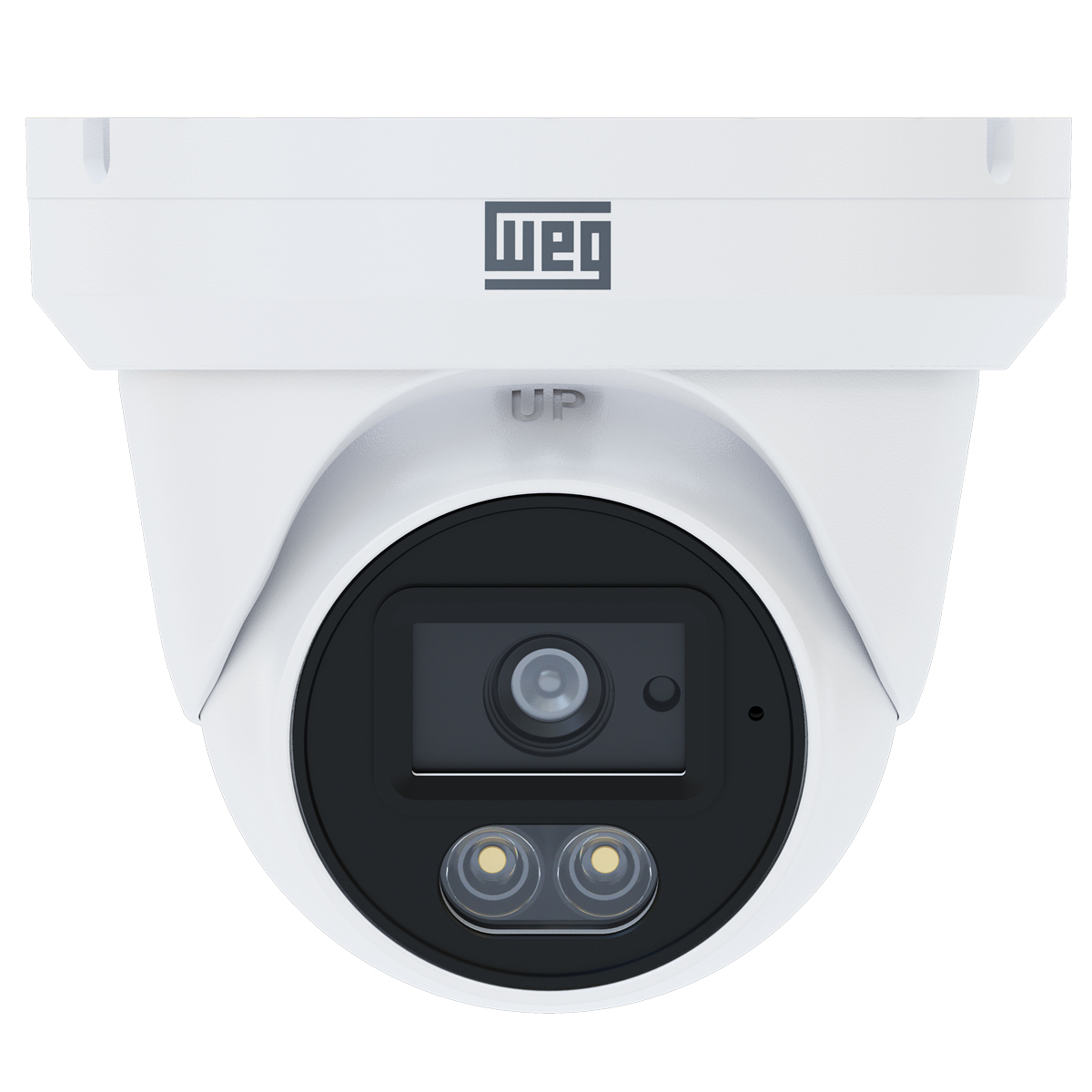 Câmera Segurança Dome Full Hd 1920X1080Px 2,8Mm 12Vcc Ip66 Branco Wcam 16994353 Weg