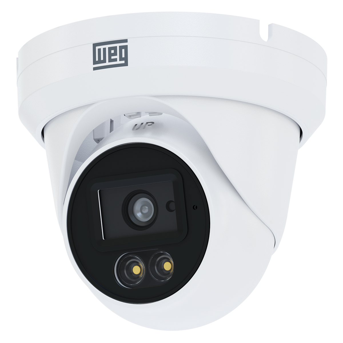 Câmera Segurança Dome Quad Hd 2560X1440Px 2,8Mm 12Vcc Ip66 Branco 16994458 Wcam - Weg