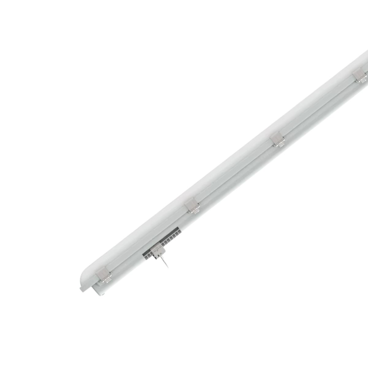 Luminária Hermética Led Sobrepor 58W Bivolt 6500K Branco Frio Cinza Difusor Policarbonato 8700Lm Ip65 - Ledvance