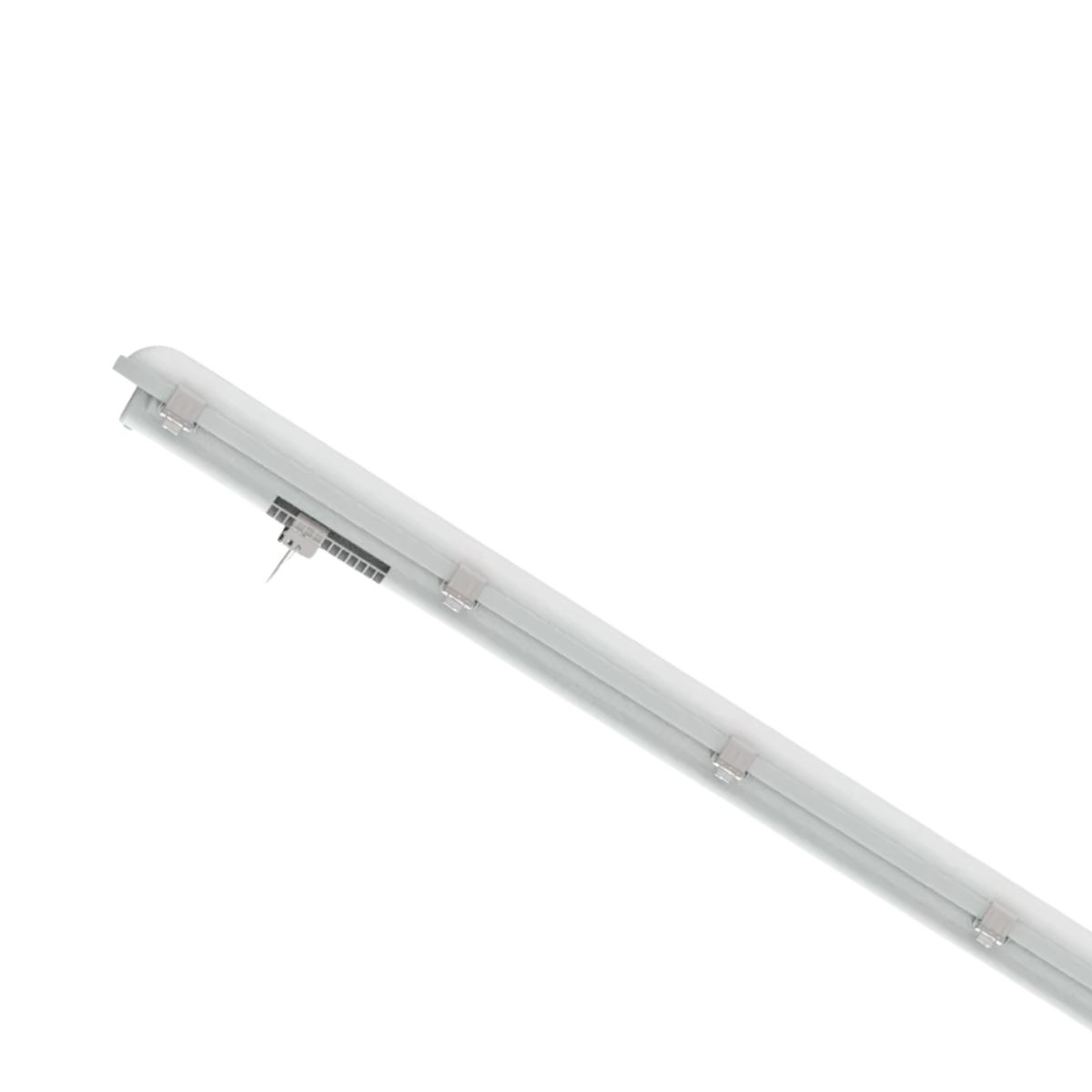 Luminária Hermética Led Sobrepor 58W Bivolt 6500K Branco Frio Cinza Difusor Policarbonato 8700Lm Ip65 - Ledvance