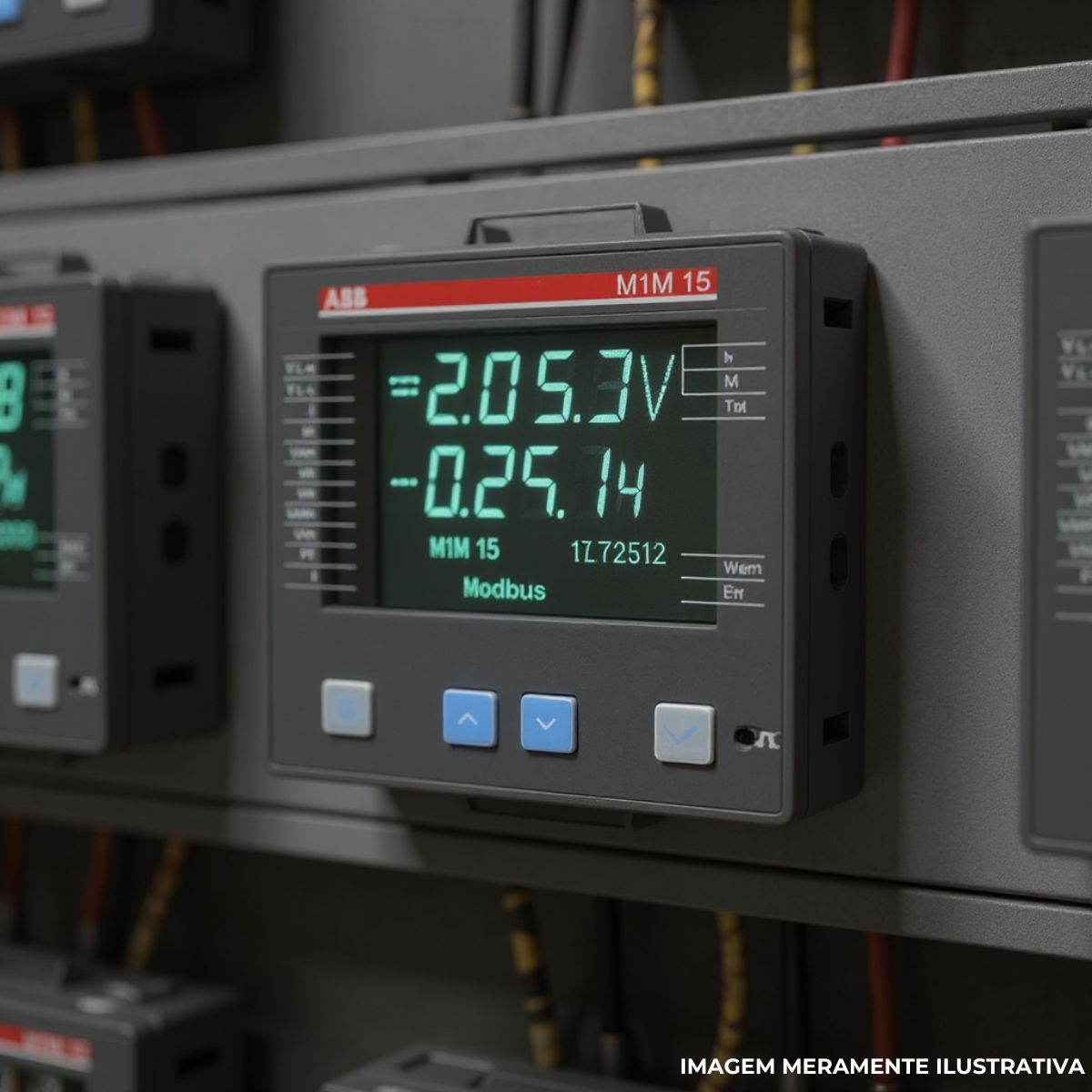 Medidor Grandezas Eletricas U, I, A, S, P, Q C/dispositivo R