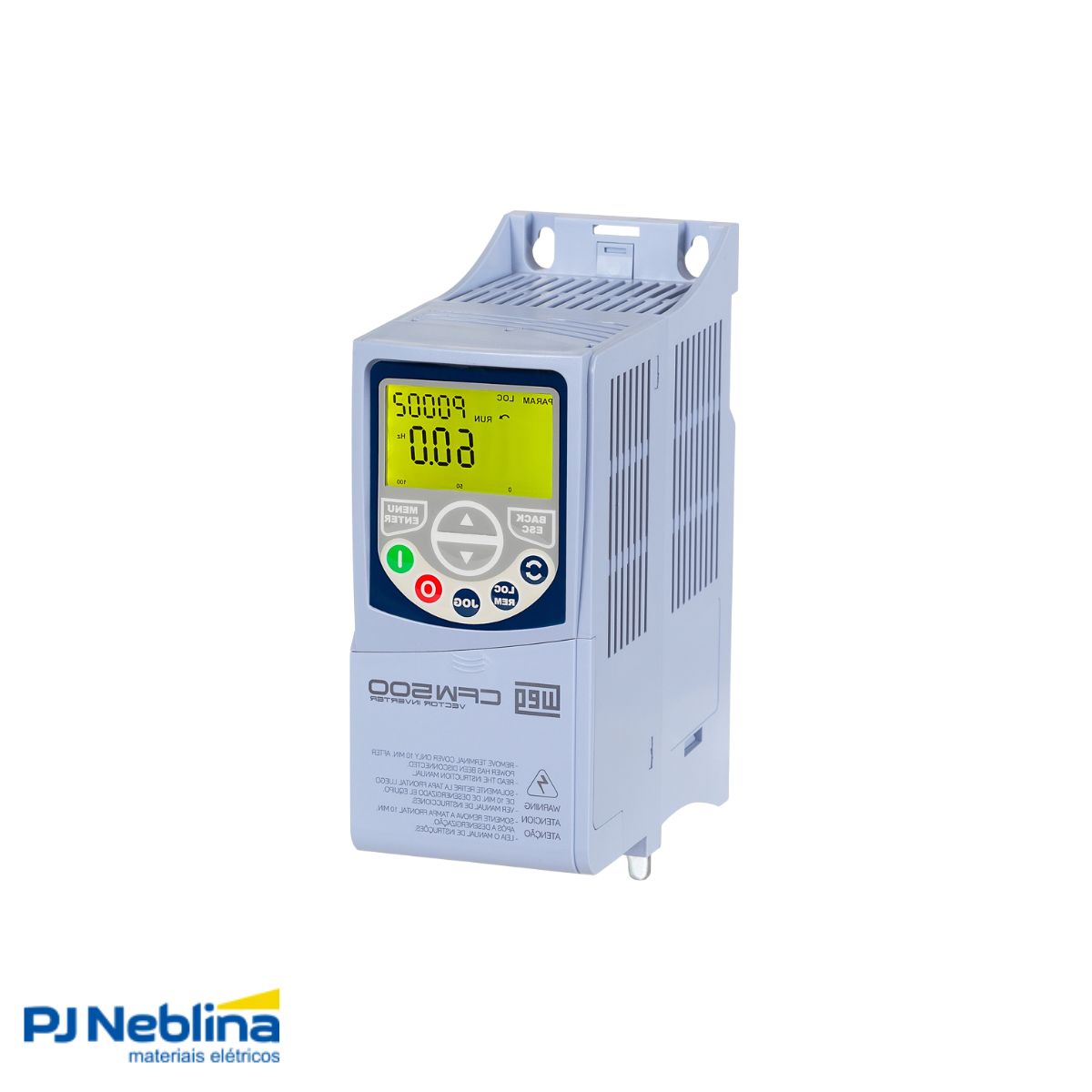 Inversor Frequência Trifásico 380-480V 50/60Hz 4,3A 1,5Kw - Weg