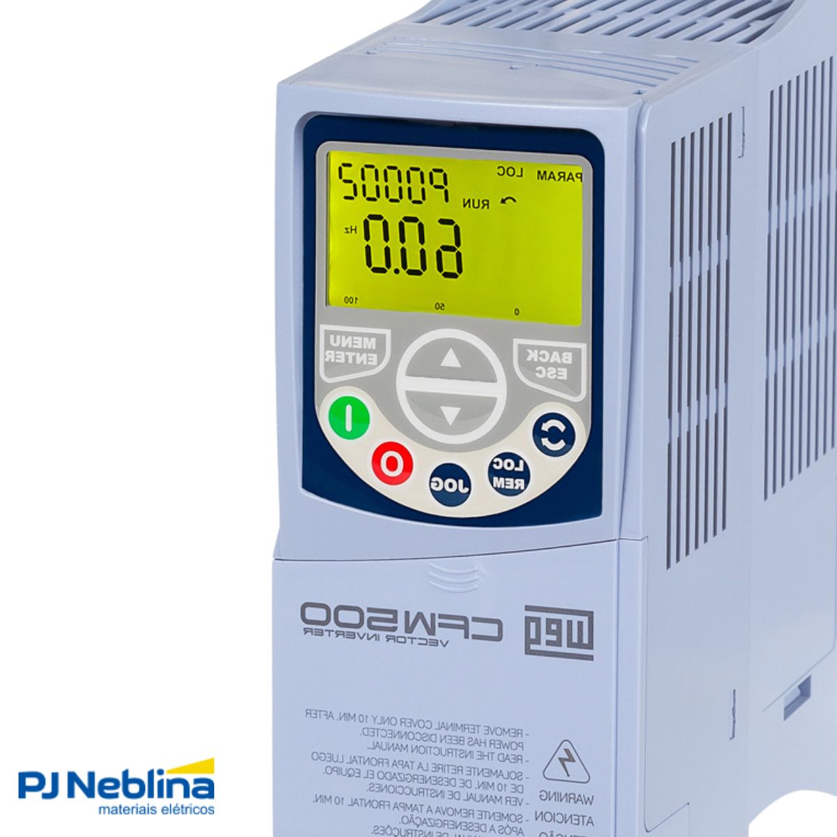 Inversor Frequência Trifásico 380-480V 50/60Hz 4,3A 1,5Kw - Weg