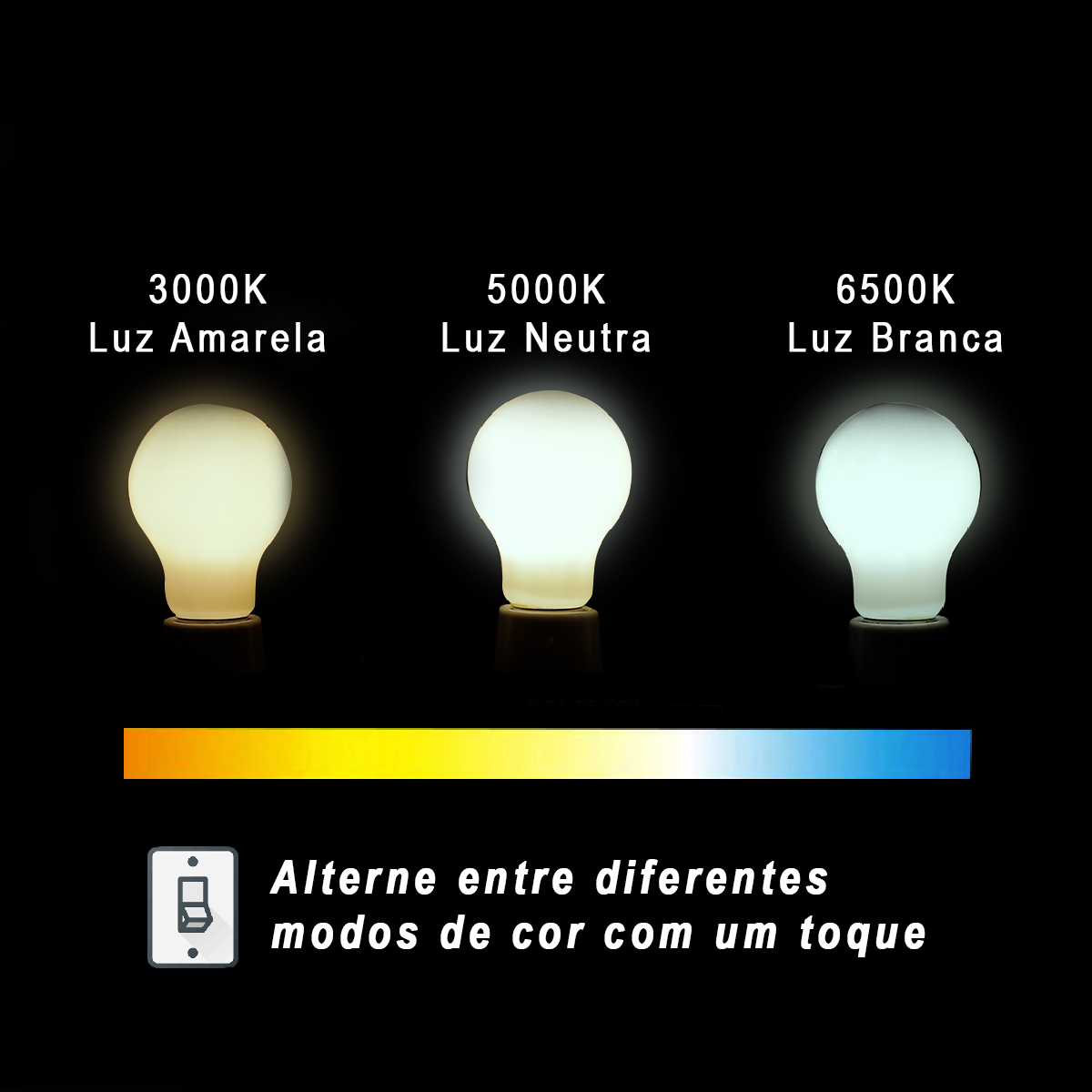 Luminária Plafon Led Sobrepor Slin Quadrado Branco 45/90W Bivolt Luz Amarela/Neutra/Branca 3000/4000/6000K 3600Lm - Hevvy